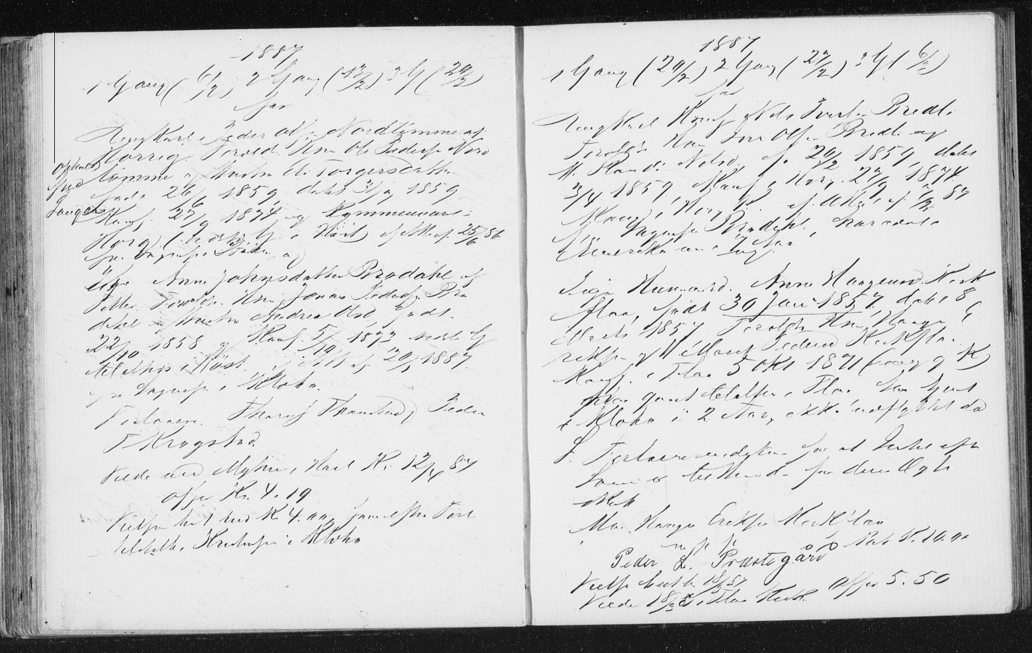 Melhus sokneprestkontor, AV/SAT-A-1141/1/I/I1/I1f/L0010: Lysningsprotokoll nr. 691.I.1F10, 1867-1894