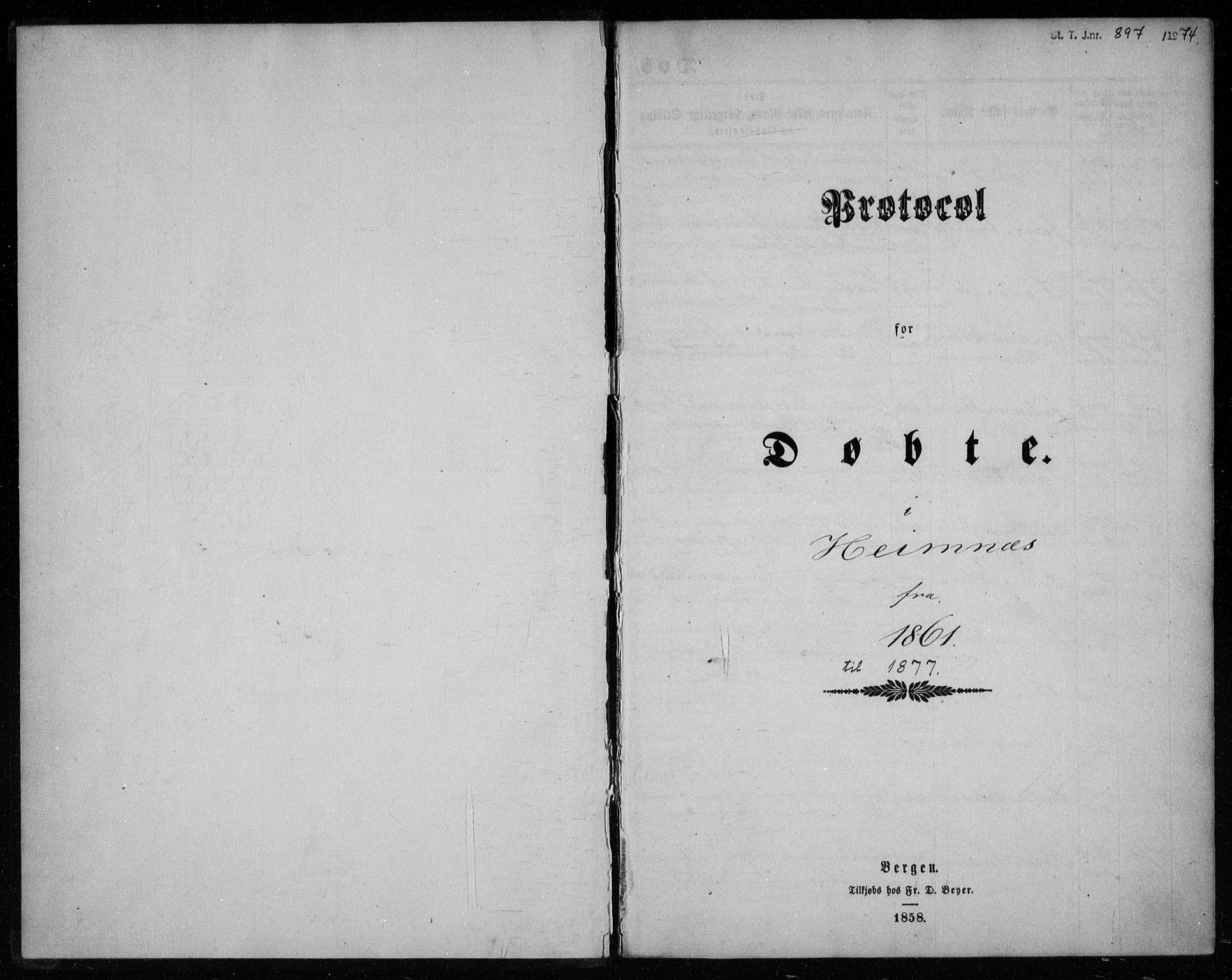 Ministerialprotokoller, klokkerbøker og fødselsregistre - Nordland, AV/SAT-A-1459/825/L0356: Ministerialbok nr. 825A10, 1861-1878