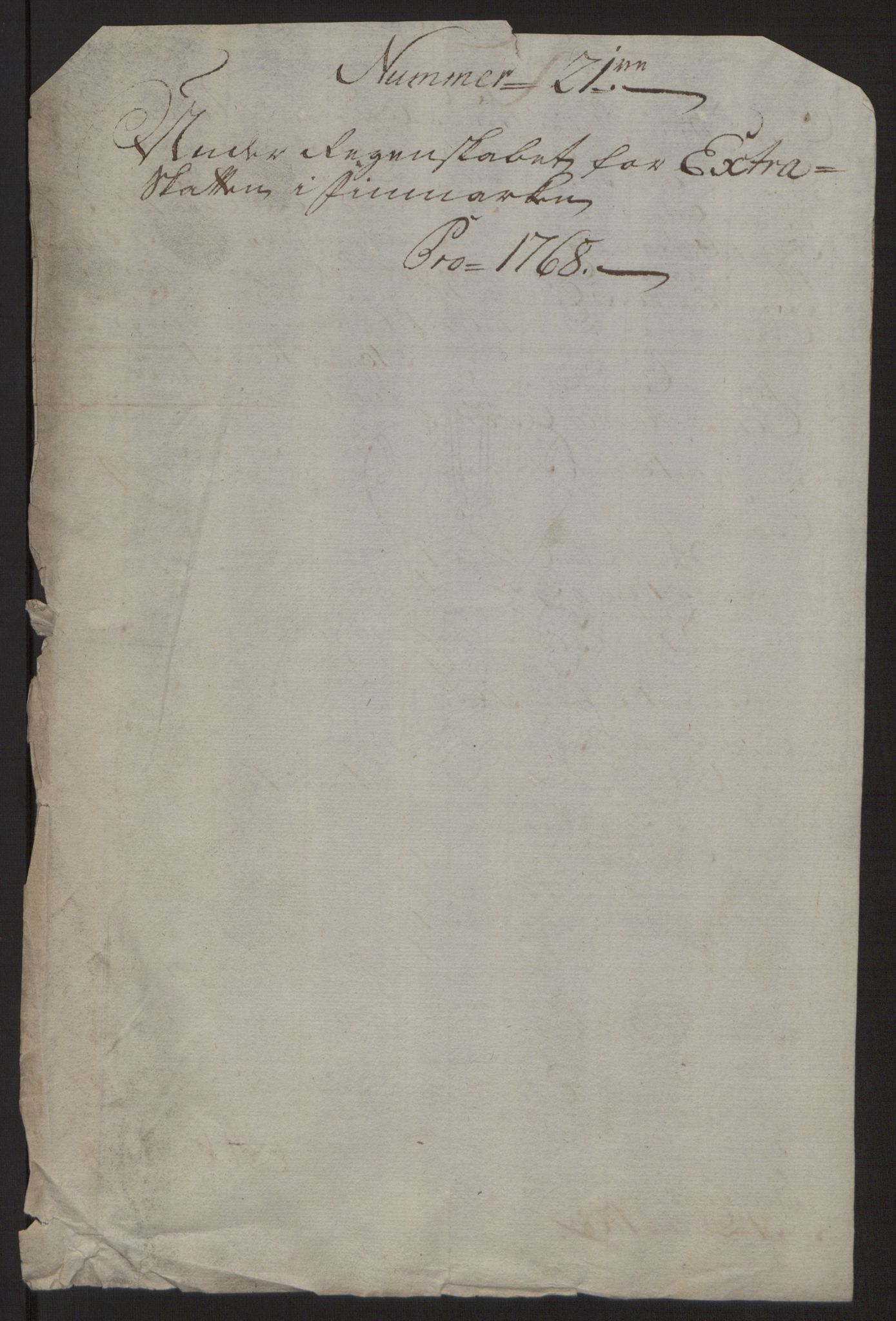 Rentekammeret inntil 1814, Reviderte regnskaper, Fogderegnskap, AV/RA-EA-4092/R69/L4910: Ekstraskatten  Finnmark/Vardøhus, 1762-1772, s. 302