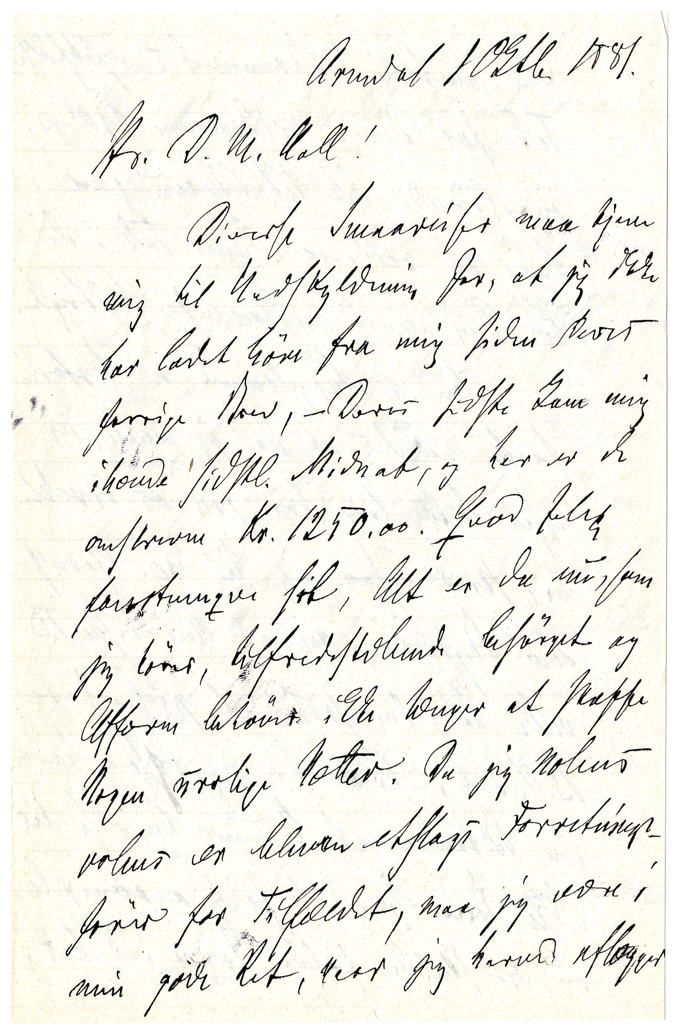 Diderik Maria Aalls brevsamling, NF/Ark-1023/F/L0002: D.M. Aalls brevsamling. B - C, 1799-1889, s. 115