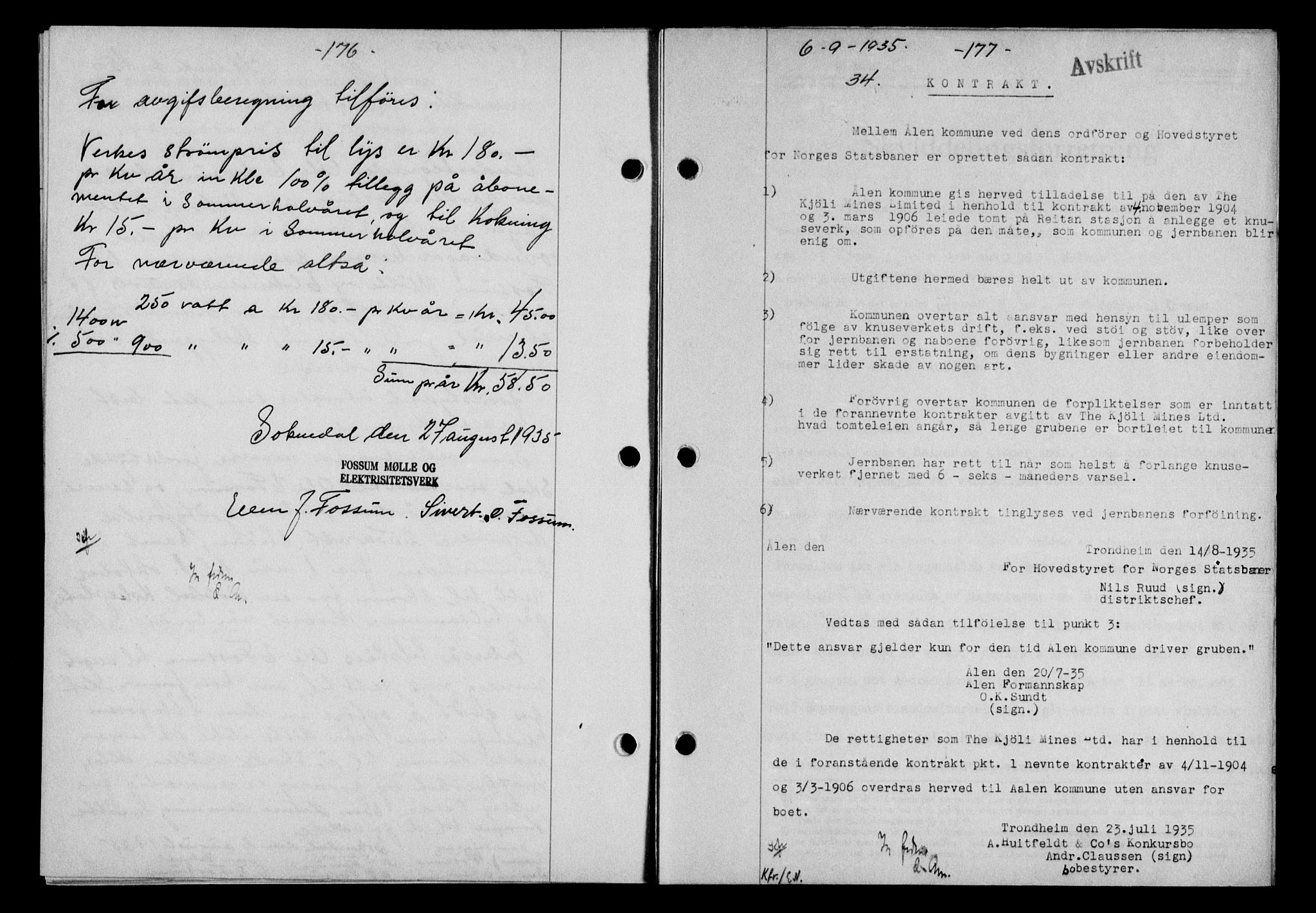 Gauldal sorenskriveri, SAT/A-0014/1/2/2C/L0045: Pantebok nr. 47-49, 1935-1936, Tingl.dato: 06.09.1935