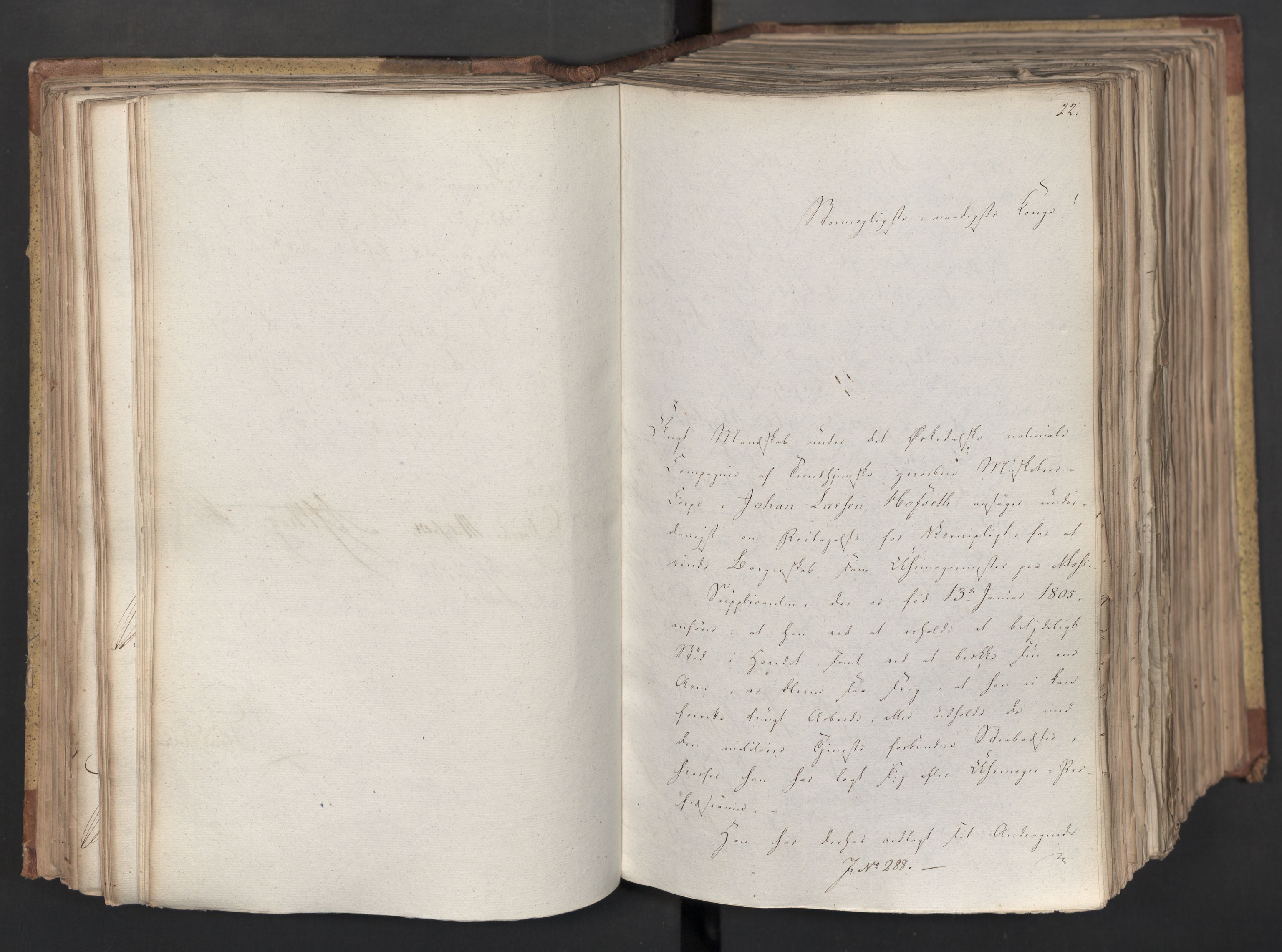 Statsrådsavdelingen i Stockholm, AV/RA-S-1003/D/Da/L0066: Regjeringsinnstillinger nr. 240-449, 1830, s. 180