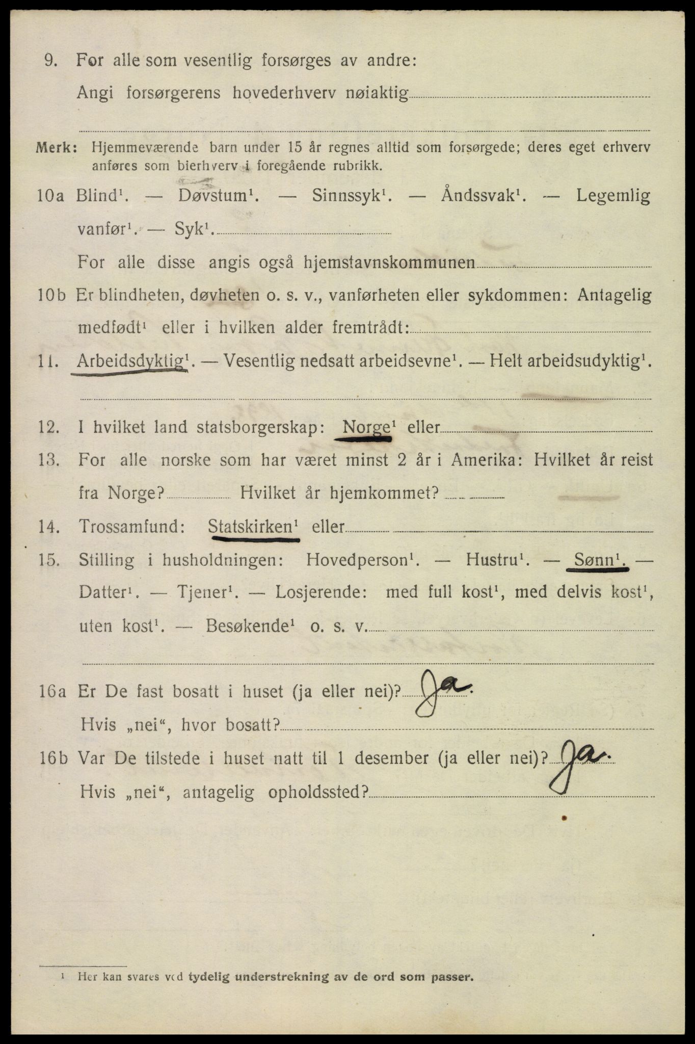 SAKO, Folketelling 1920 for 0798 Fredriksvern herred, 1920, s. 398