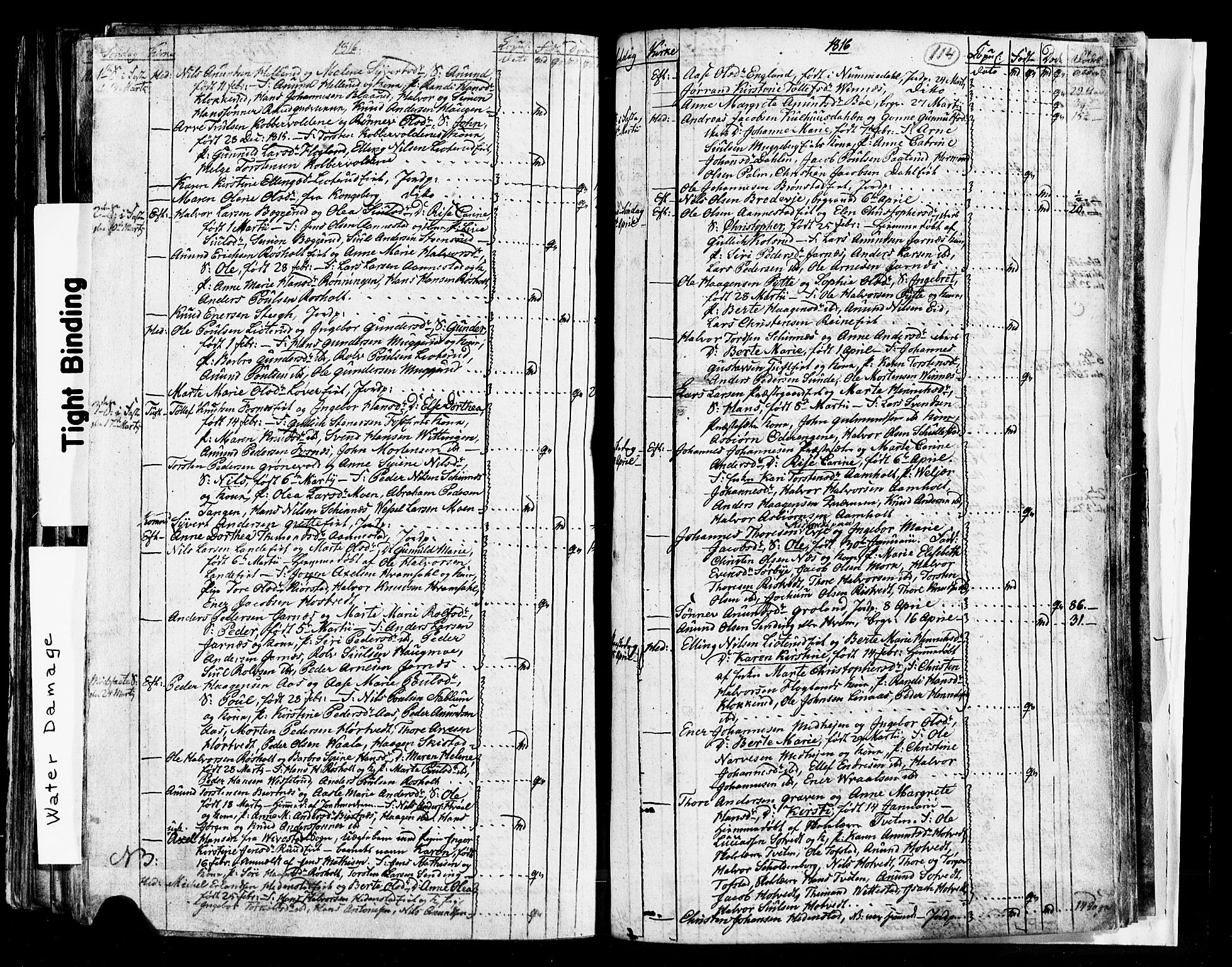 Sandsvær kirkebøker, SAKO/A-244/G/Ga/L0002: Klokkerbok nr. I 2, 1796-1817, s. 114