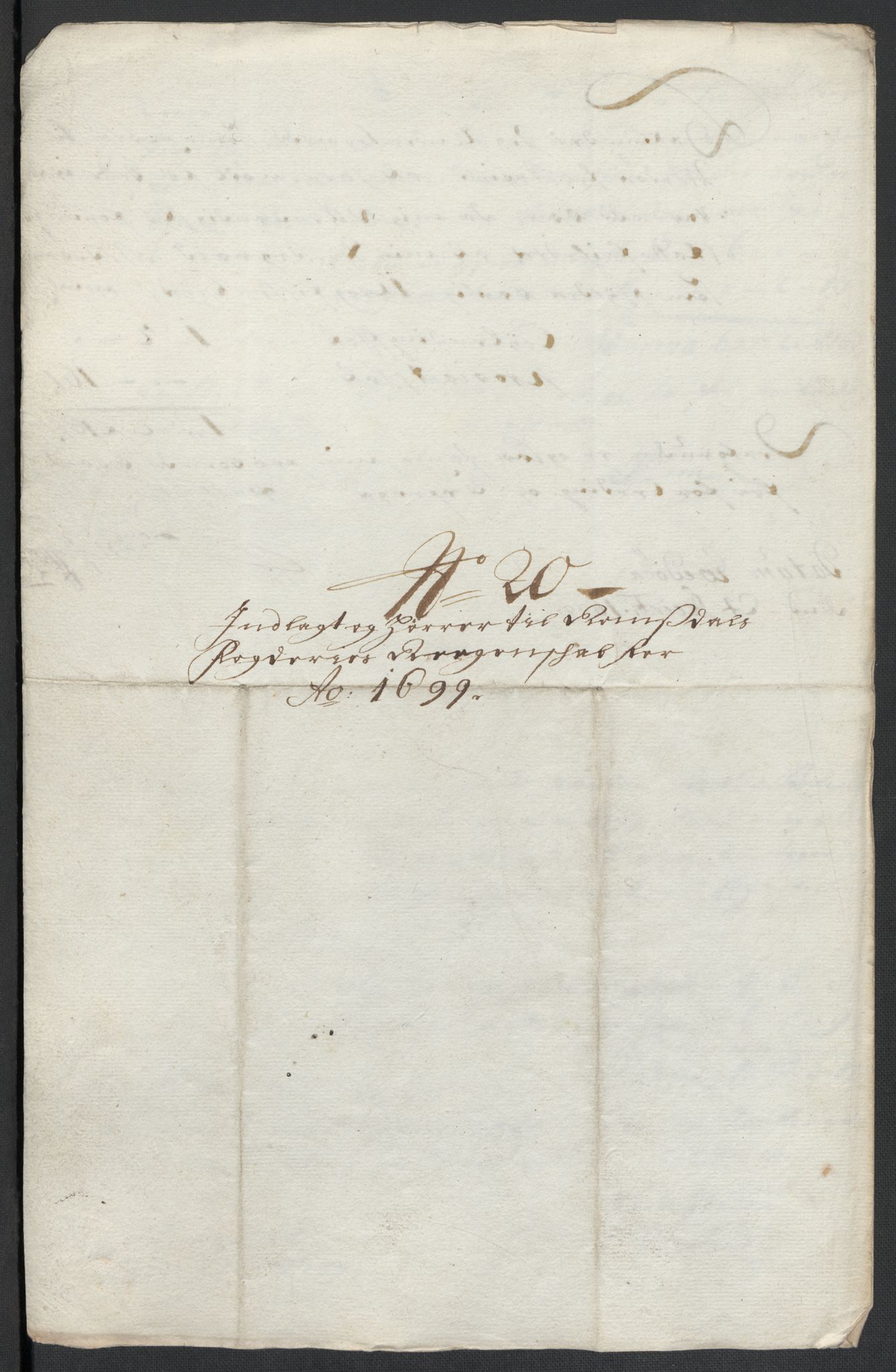 Rentekammeret inntil 1814, Reviderte regnskaper, Fogderegnskap, RA/EA-4092/R55/L3654: Fogderegnskap Romsdal, 1699-1700, s. 137