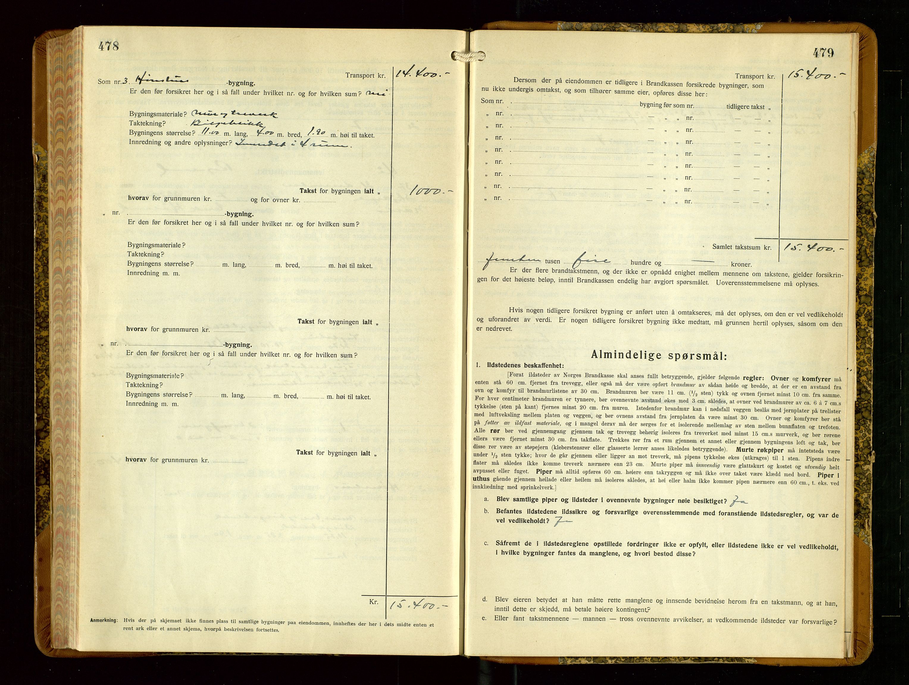 Hå lensmannskontor, SAST/A-100456/Goa/L0006: Takstprotokoll (skjema), 1932-1938, s. 478-479