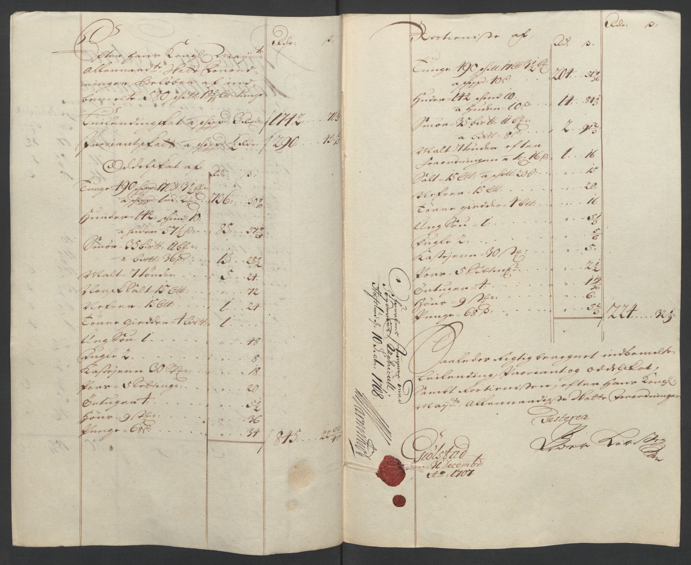 Rentekammeret inntil 1814, Reviderte regnskaper, Fogderegnskap, AV/RA-EA-4092/R07/L0299: Fogderegnskap Rakkestad, Heggen og Frøland, 1707, s. 56