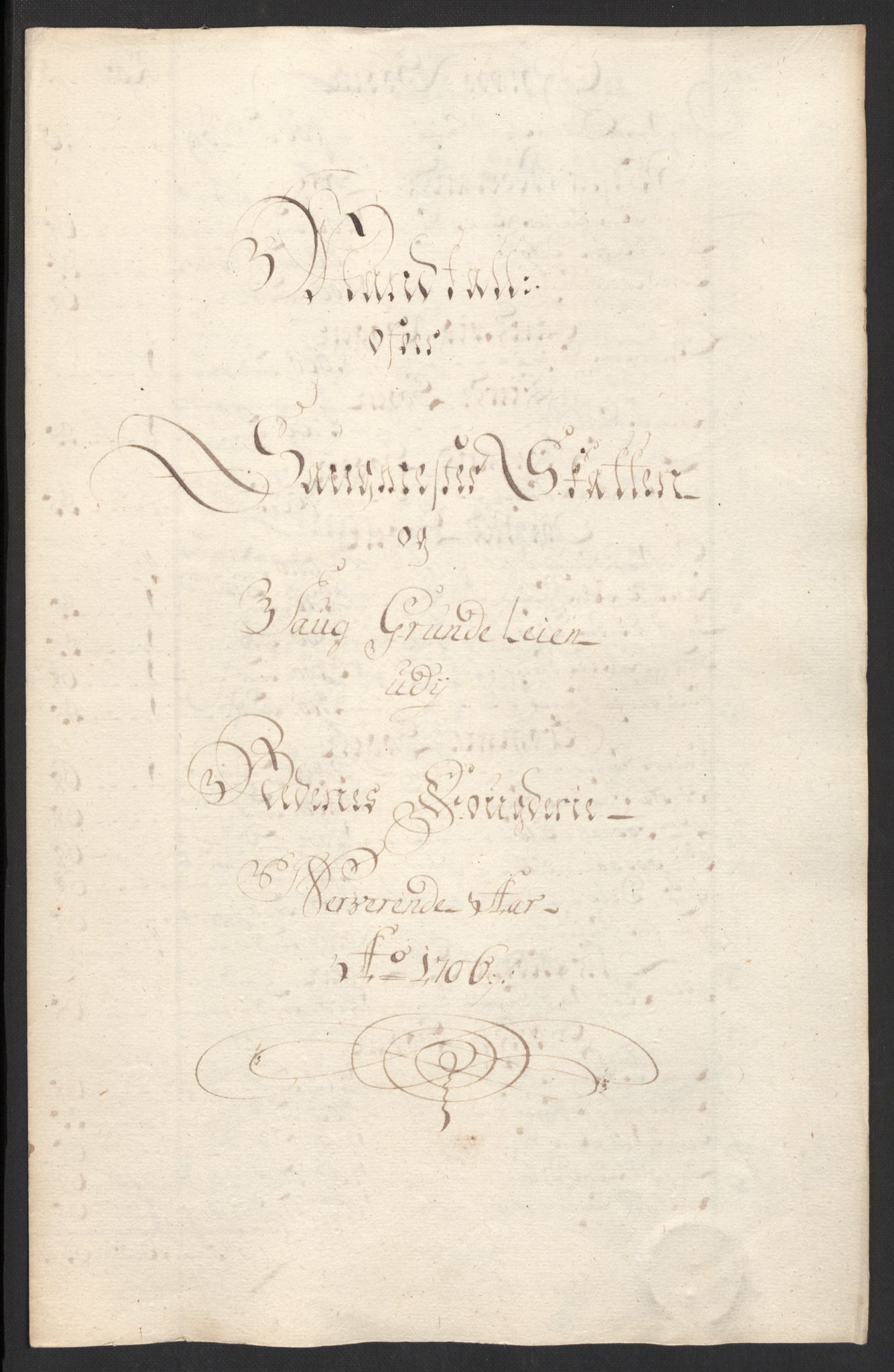 Rentekammeret inntil 1814, Reviderte regnskaper, Fogderegnskap, RA/EA-4092/R39/L2318: Fogderegnskap Nedenes, 1706-1709, s. 43