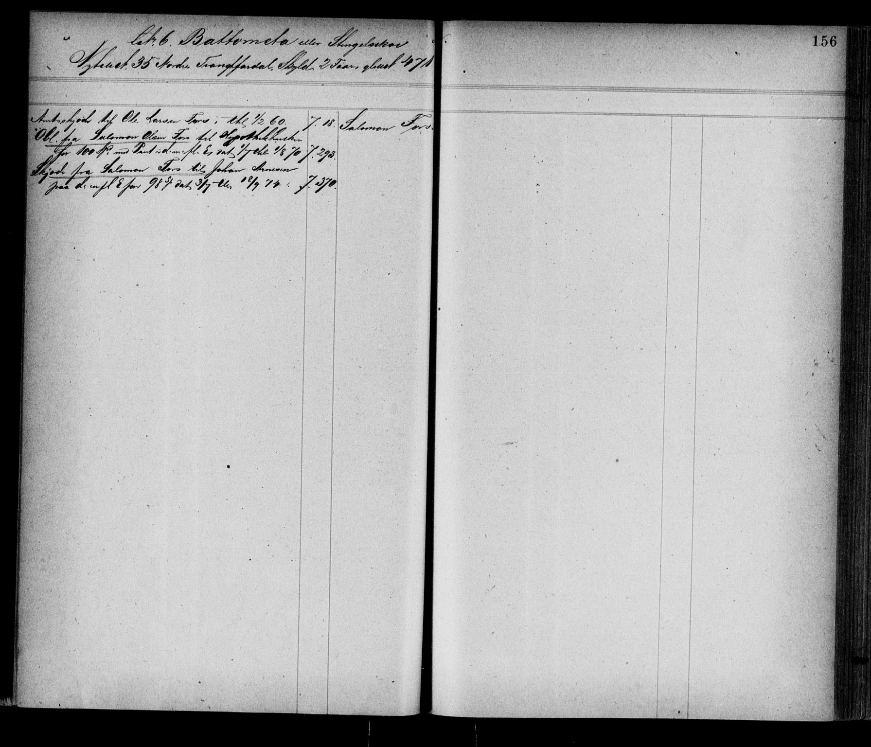 Alta fogderi/sorenskriveri, AV/SATØ-SATØ-5/1/K/Kb/Kba/L0008pantereg: Panteregister nr. 8, 1776, s. 156
