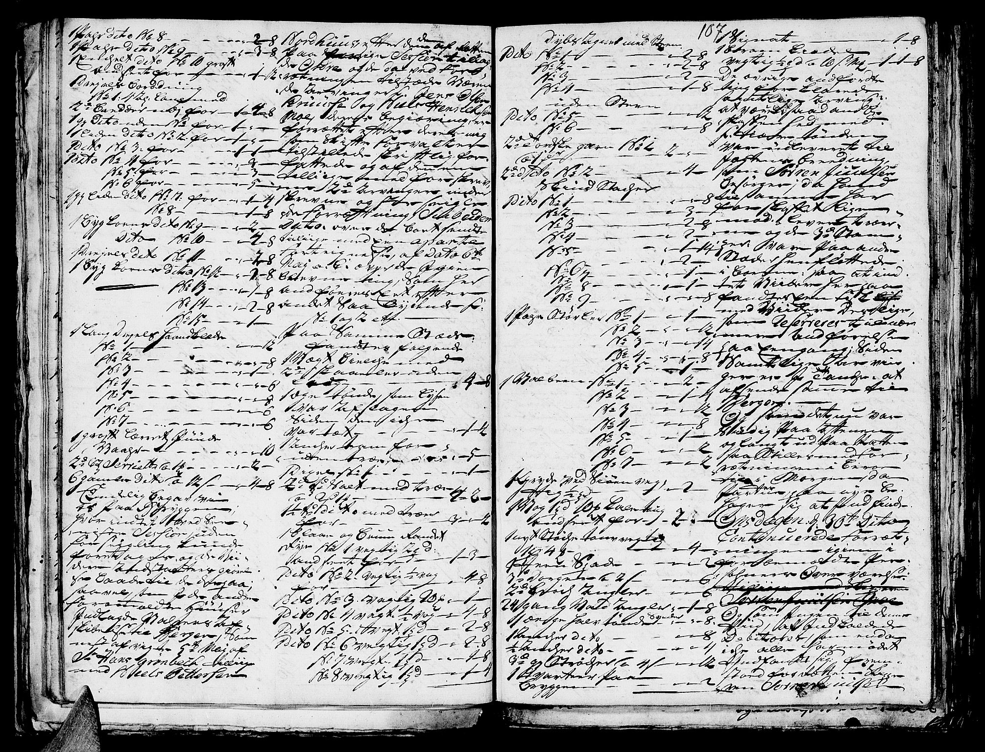 Helgeland sorenskriveri, AV/SAT-A-0004/3/3A/L0041: Konseptprotokoll 26, 1758, s. 106b-107a