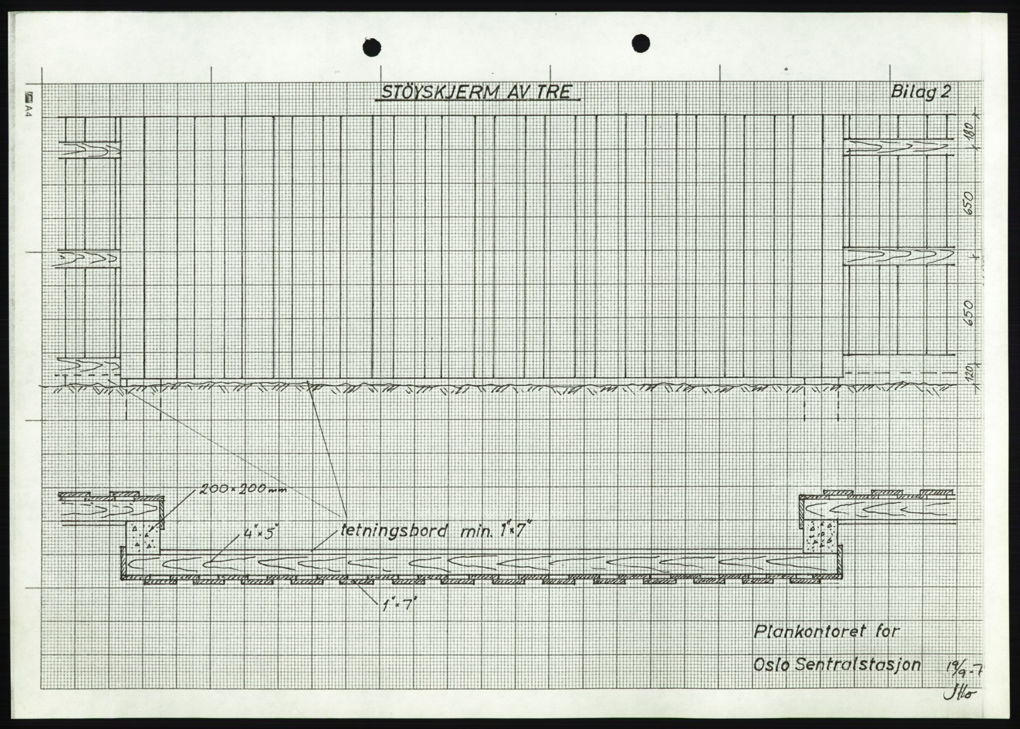 Norges statsbaner, Hovedadministrasjonen, Plankontoret for Oslo S, AV/RA-S-5410/D/L0167: Driftsbanegården. Øvrige driftsbanegårder, 1975-1987, s. 137