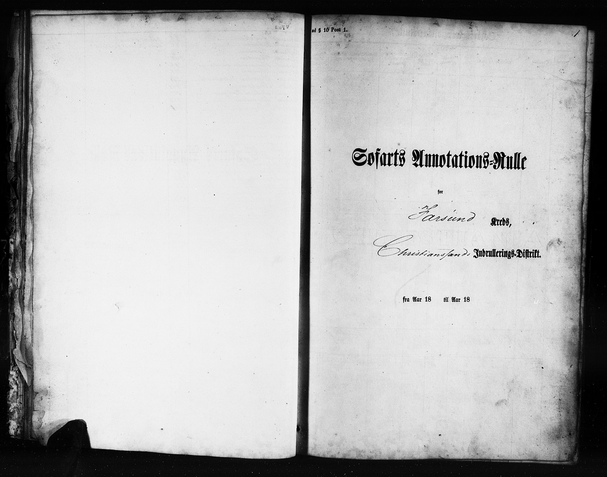 Farsund mønstringskrets, SAK/2031-0017/F/Fa/L0004: Annotasjonsrulle nr 1-795 med register, Z-1, 1860-1865, s. 30