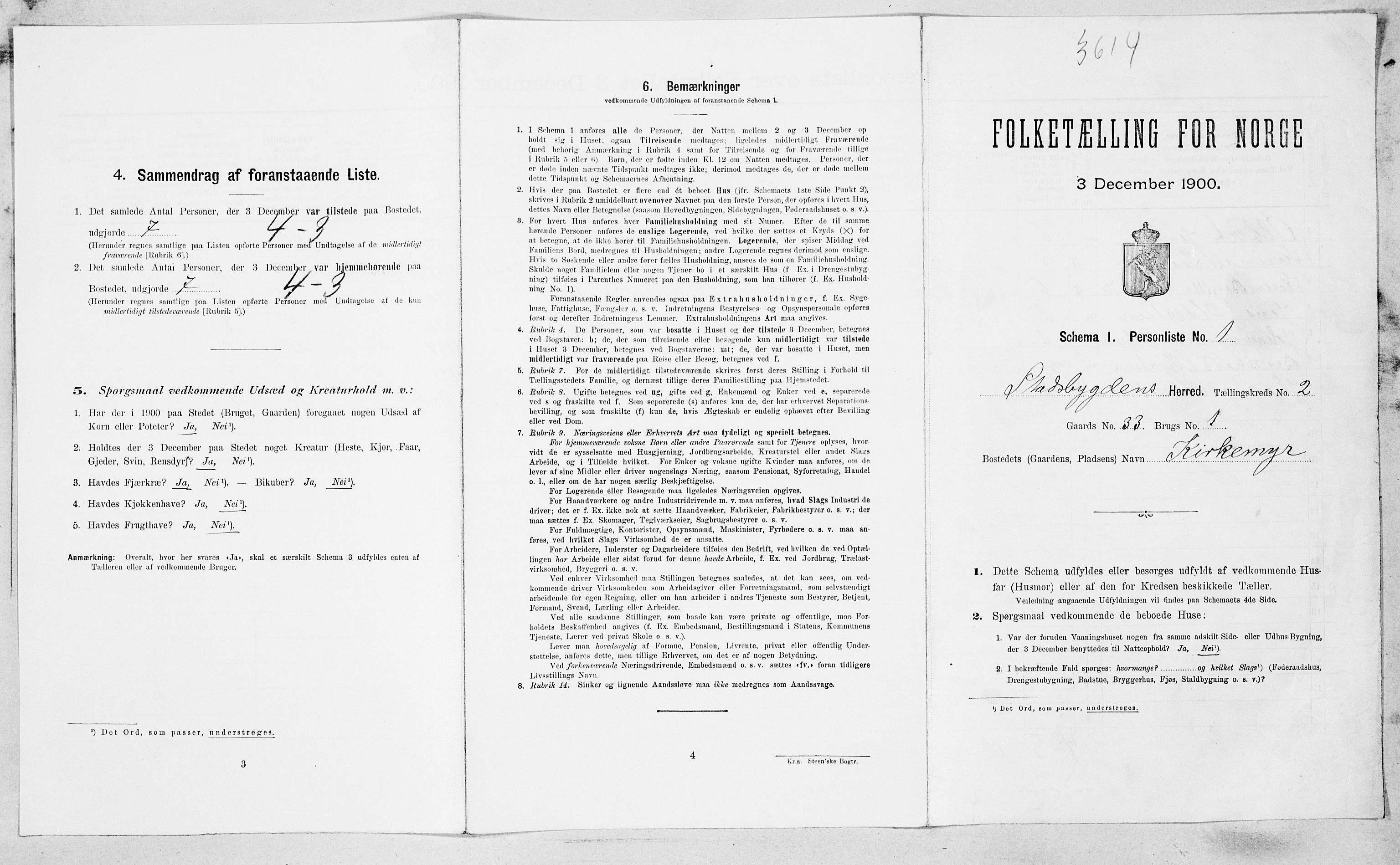 SAT, Folketelling 1900 for 1625 Stadsbygd herred, 1900, s. 210