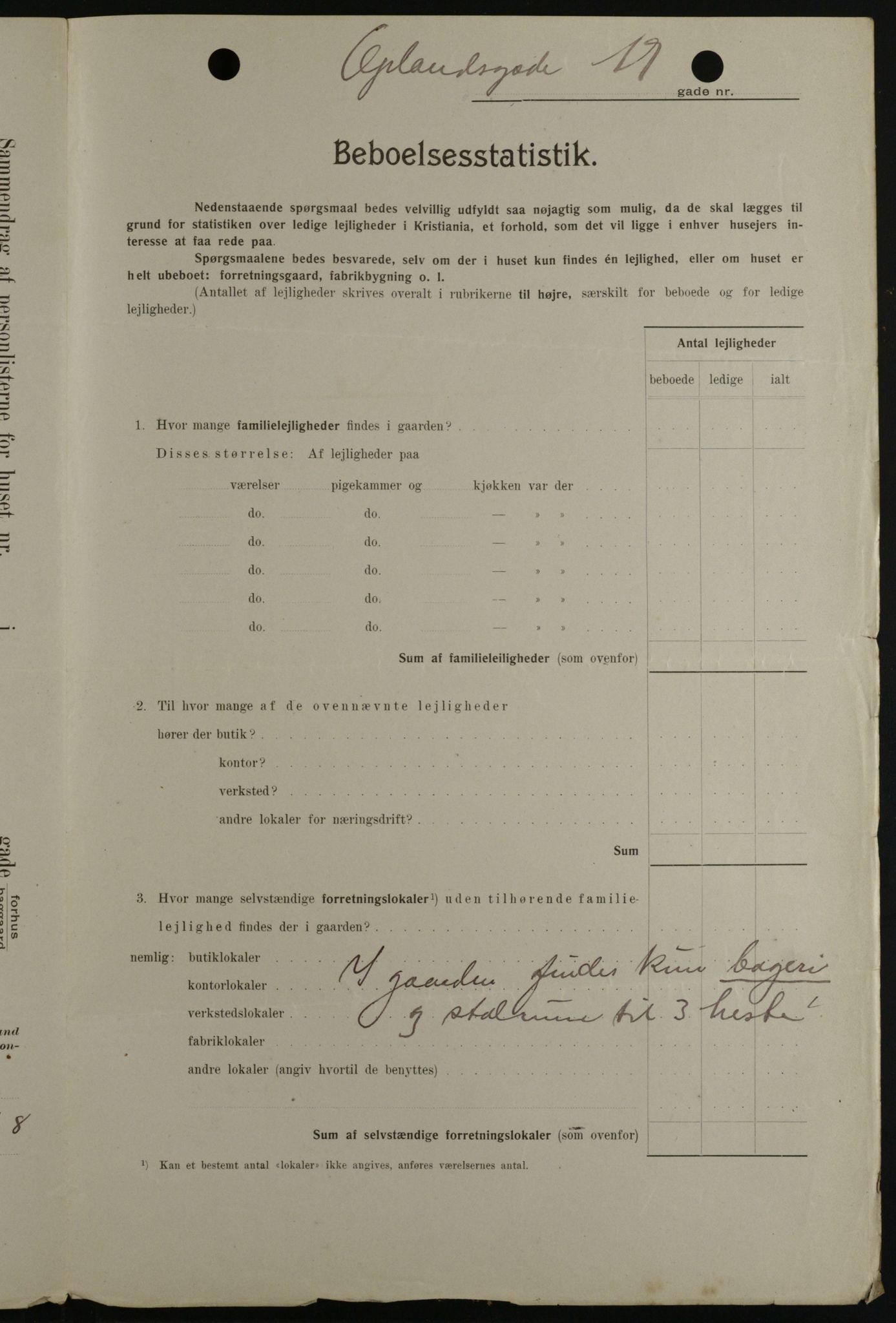 OBA, Kommunal folketelling 1.2.1908 for Kristiania kjøpstad, 1908, s. 68010