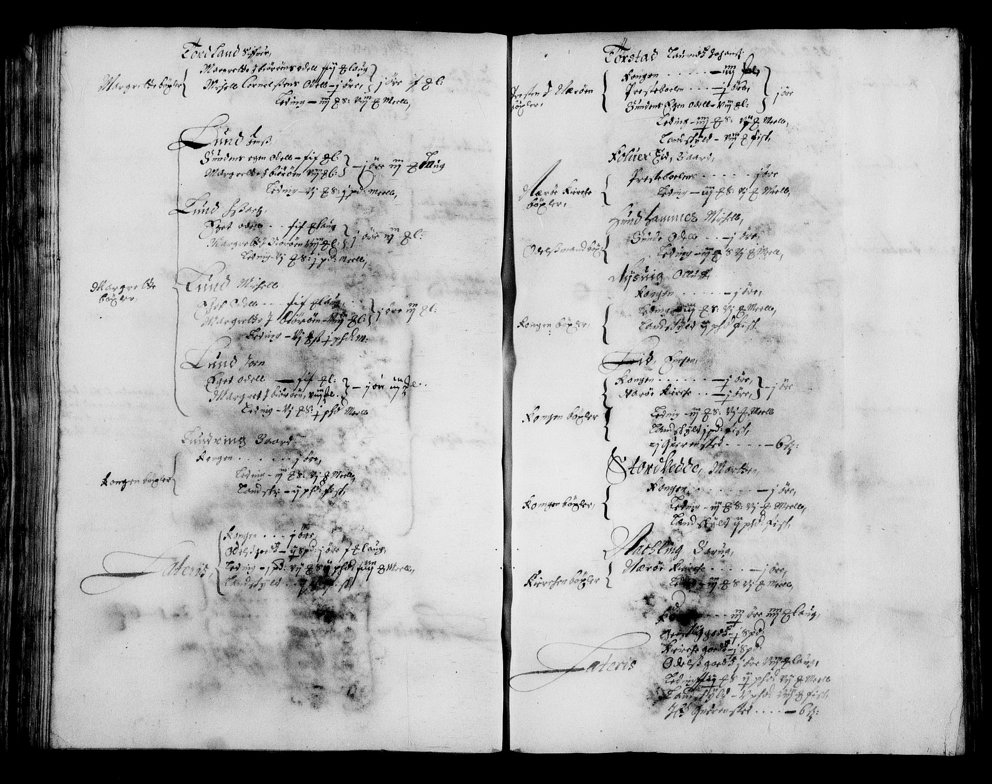 Rentekammeret inntil 1814, Realistisk ordnet avdeling, AV/RA-EA-4070/N/Na/L0002/0008: [XI g]: Trondheims stifts jordebøker: / Namdalen fogderi, 1664