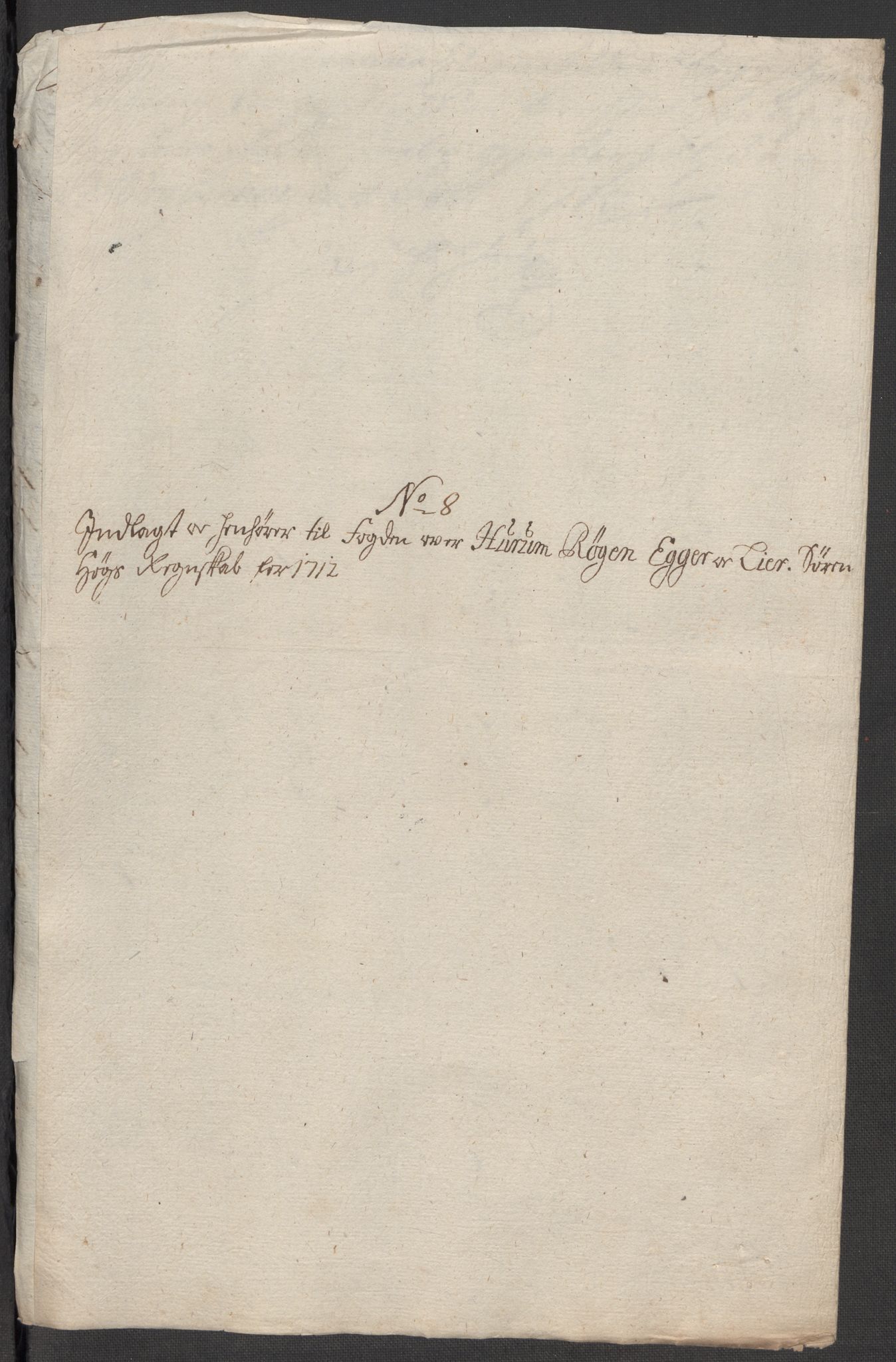 Rentekammeret inntil 1814, Reviderte regnskaper, Fogderegnskap, AV/RA-EA-4092/R31/L1707: Fogderegnskap Hurum, Røyken, Eiker, Lier og Buskerud, 1712, s. 236