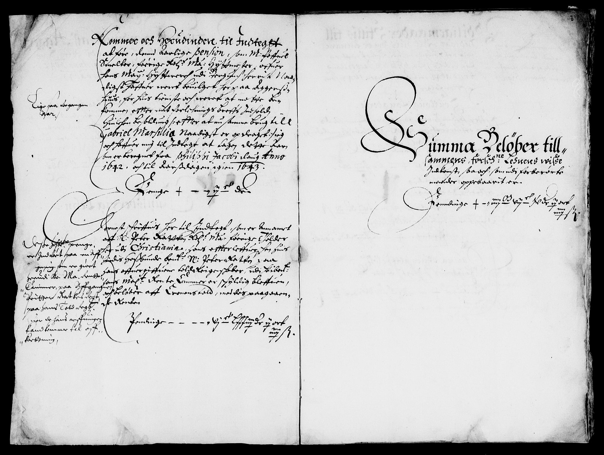 Rentekammeret inntil 1814, Reviderte regnskaper, Lensregnskaper, AV/RA-EA-5023/R/Rb/Rba/L0164: Akershus len, 1629-1643