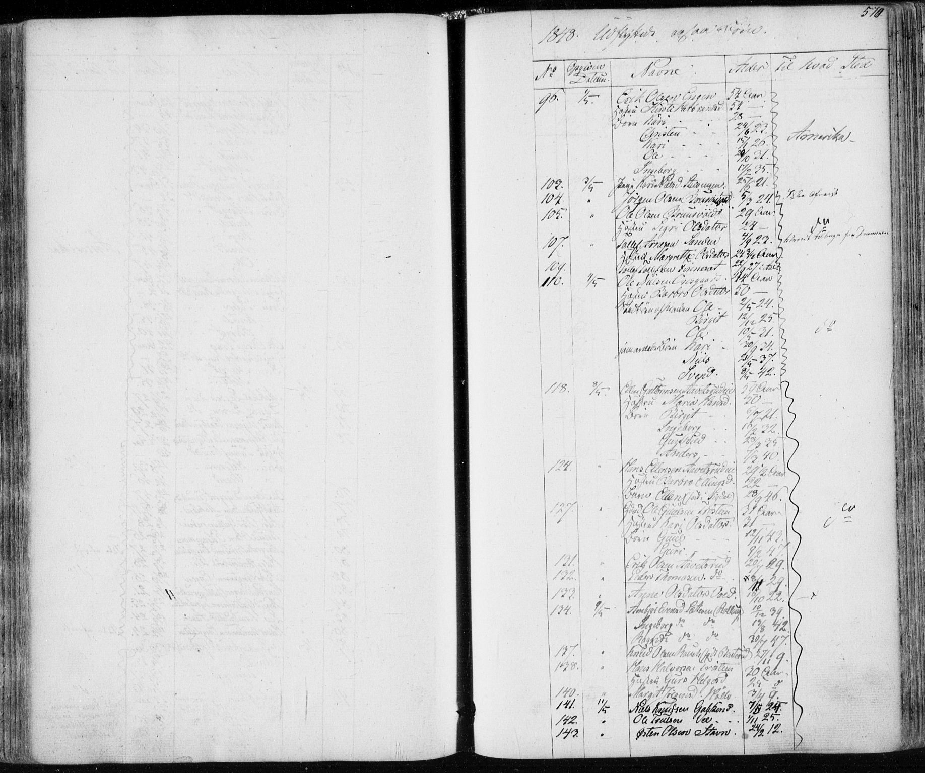 Nes kirkebøker, AV/SAKO-A-236/F/Fa/L0009: Ministerialbok nr. 9, 1834-1863, s. 574