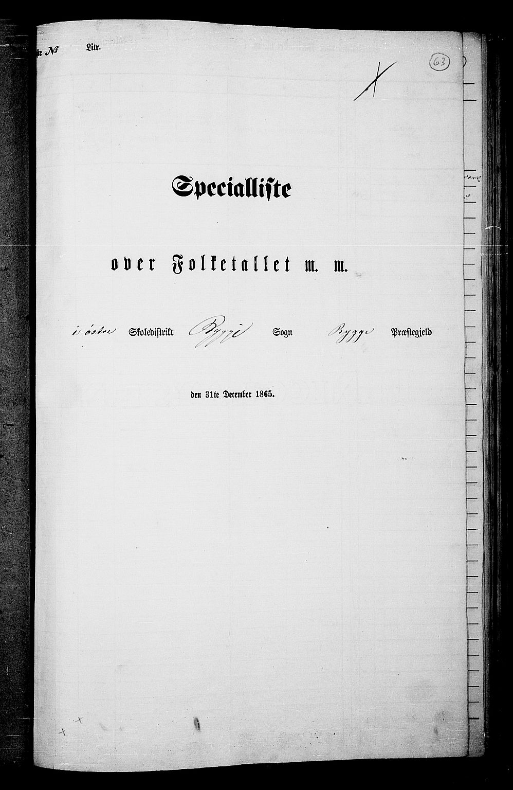 RA, Folketelling 1865 for 0136P Rygge prestegjeld, 1865, s. 6
