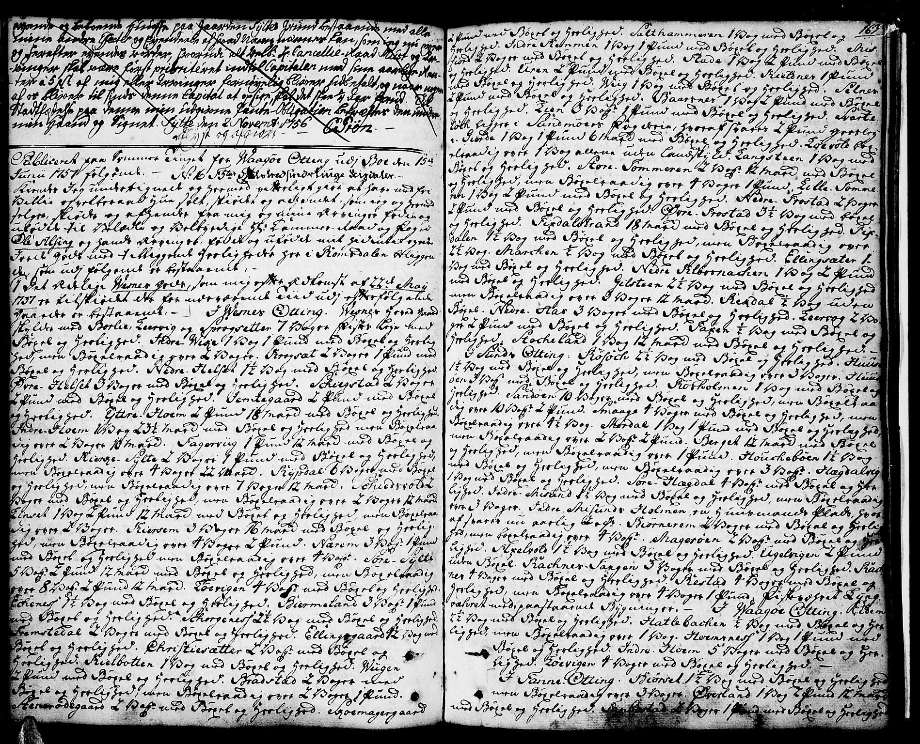 Romsdal sorenskriveri, SAT/A-4149/1/2/2C/L0003: Pantebok nr. 3, 1747-1767, s. 163