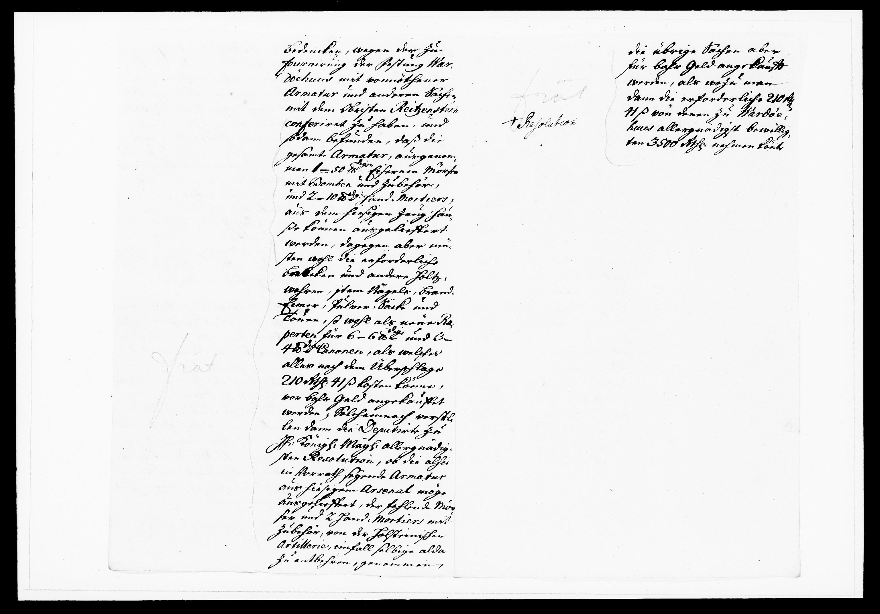 Krigskollegiet, Krigskancelliet, DRA/A-0006/-/1143-1150: Refererede sager, 1738, s. 226