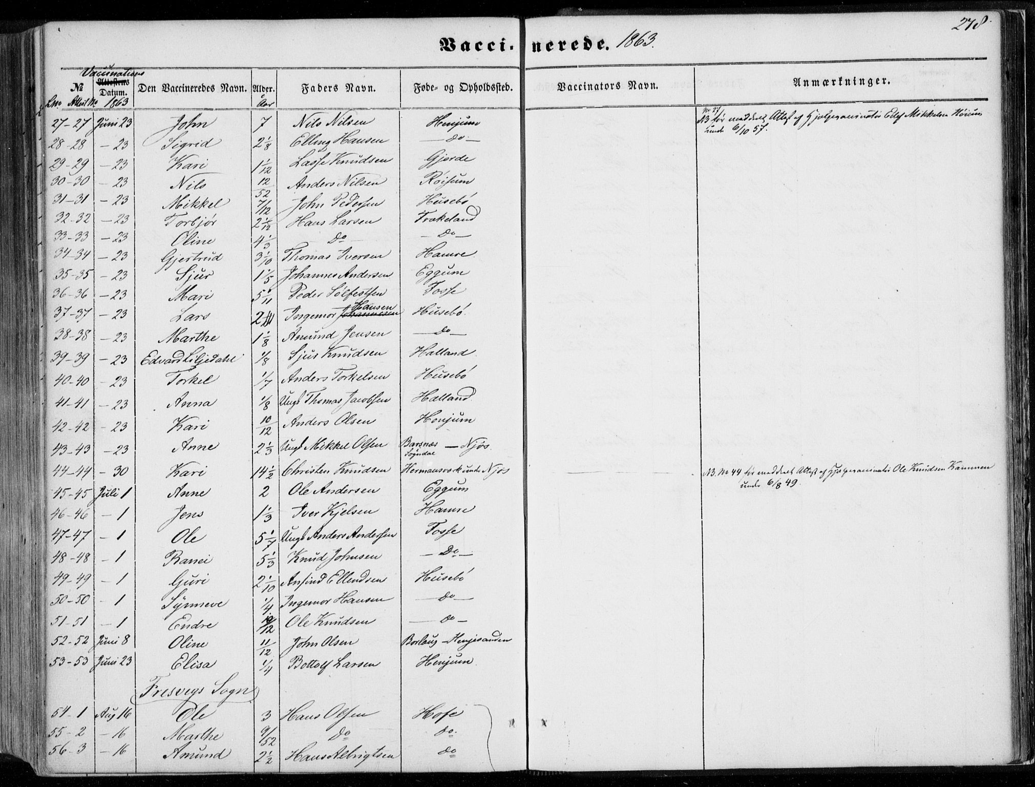 Leikanger sokneprestembete, AV/SAB-A-81001/H/Haa/Haaa/L0008: Ministerialbok nr. A 8, 1852-1868, s. 278