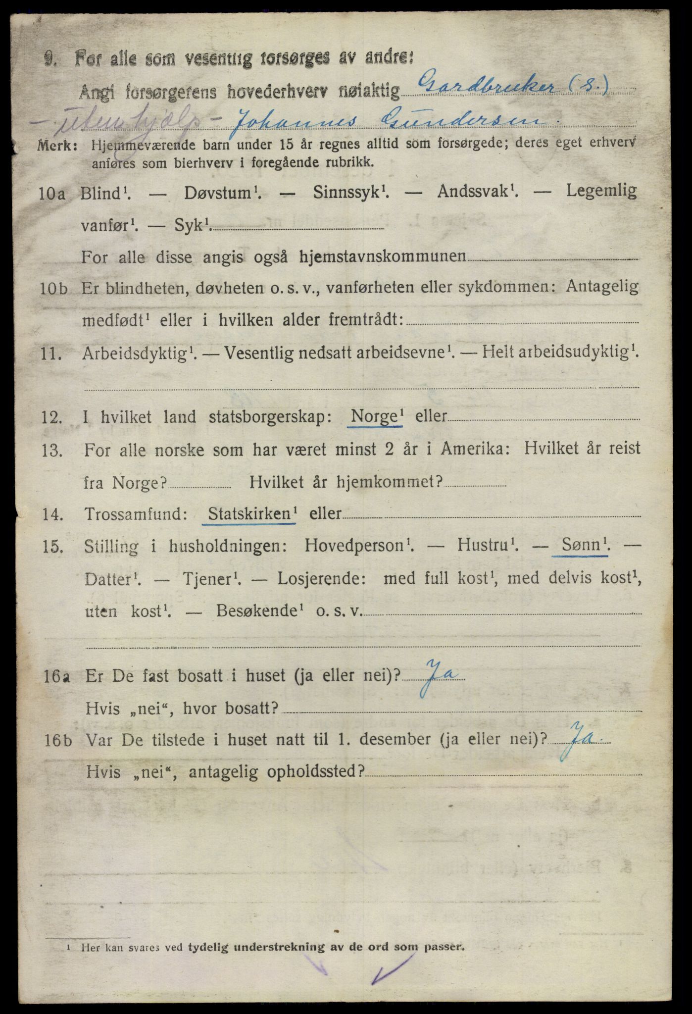 SAO, Folketelling 1920 for 0130 Tune herred, 1920, s. 5551