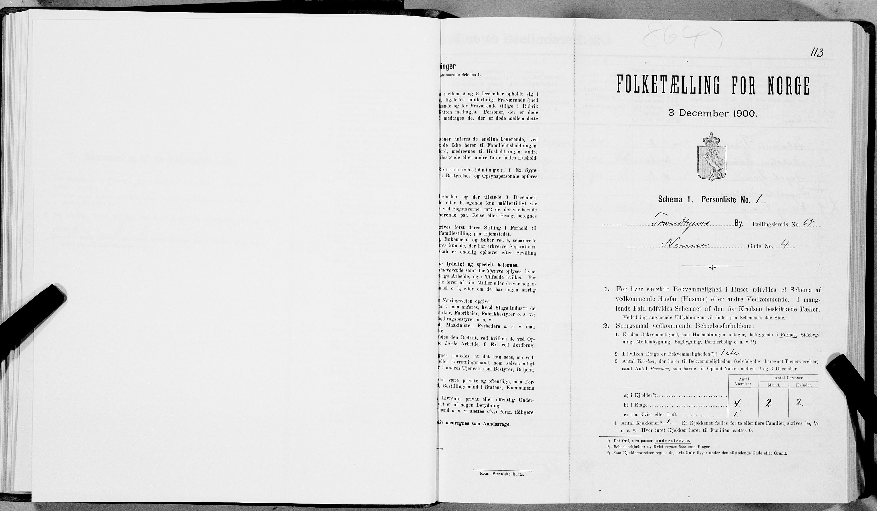 SAT, Folketelling 1900 for 1601 Trondheim kjøpstad, 1900, s. 11892