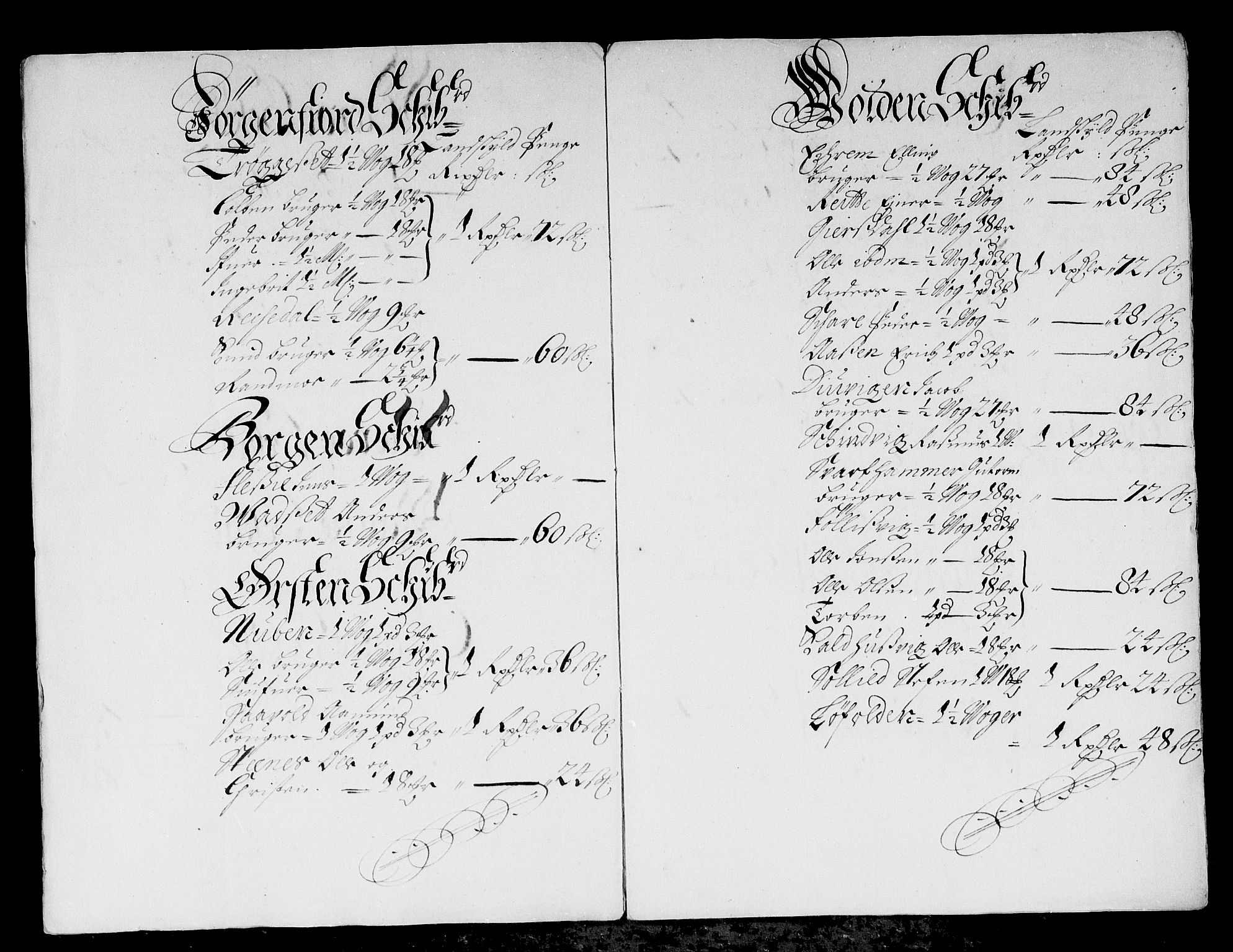 Rentekammeret inntil 1814, Reviderte regnskaper, Stiftamtstueregnskaper, Bergen stiftamt, AV/RA-EA-6043/R/Rc/L0093: Bergen stiftamt, 1690