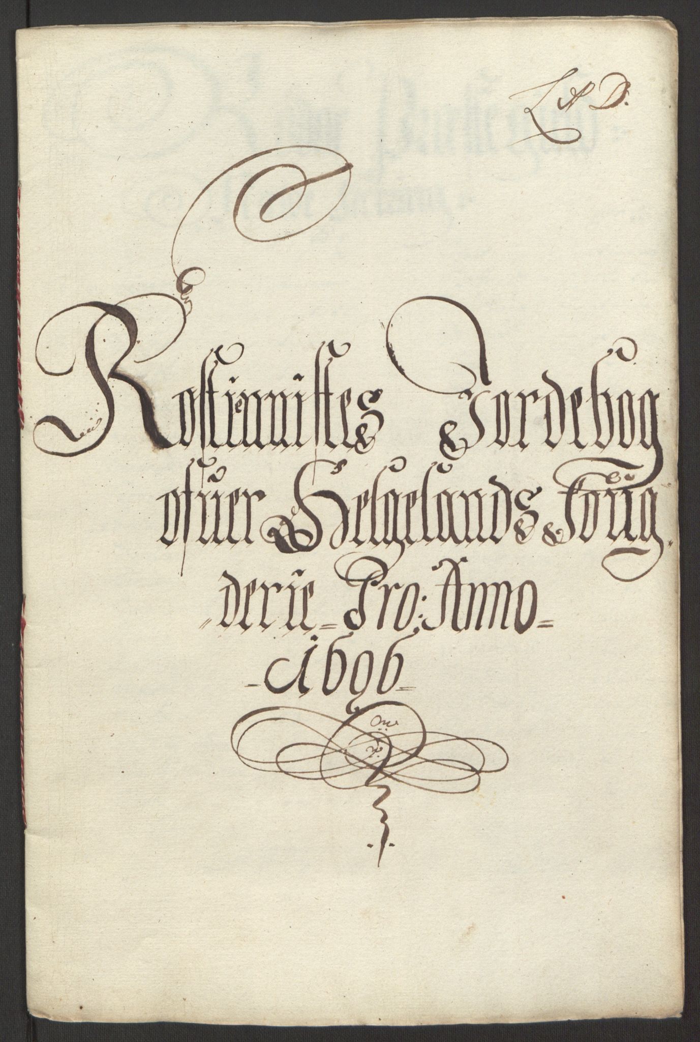 Rentekammeret inntil 1814, Reviderte regnskaper, Fogderegnskap, AV/RA-EA-4092/R65/L4505: Fogderegnskap Helgeland, 1693-1696, s. 491
