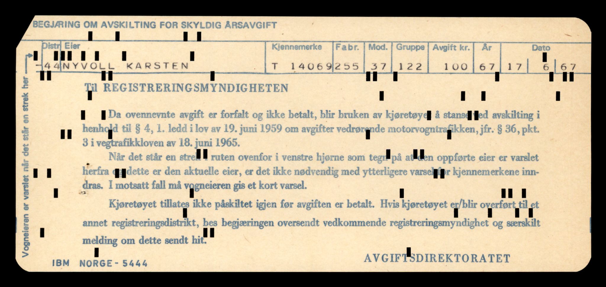 Møre og Romsdal vegkontor - Ålesund trafikkstasjon, AV/SAT-A-4099/F/Fe/L0042: Registreringskort for kjøretøy T 13906 - T 14079, 1927-1998, s. 2915