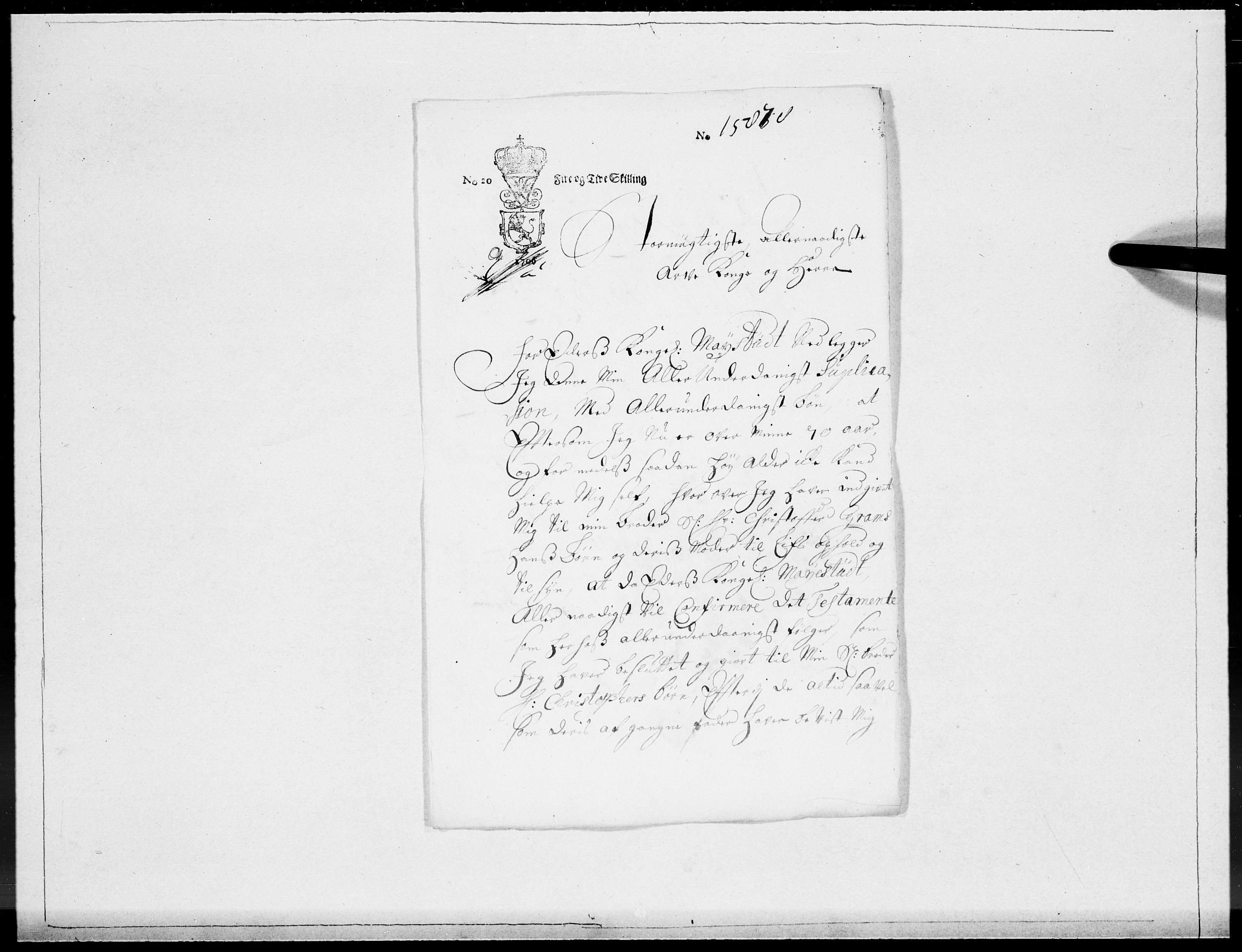Danske Kanselli 1572-1799, AV/RA-EA-3023/F/Fc/Fcc/Fcca/L0060: Norske innlegg 1572-1799, Mgl. nov.-des., 1706, s. 567