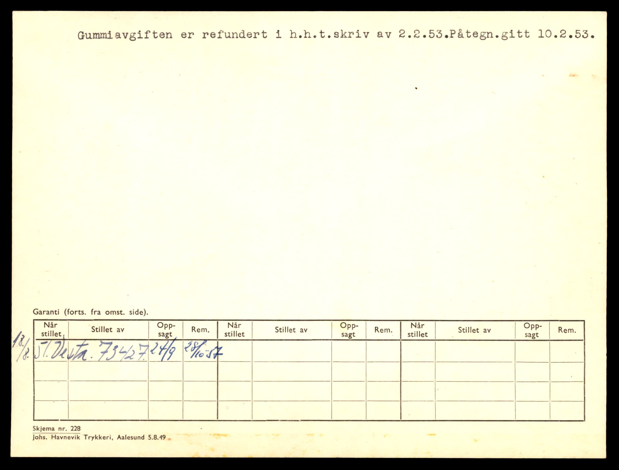 Møre og Romsdal vegkontor - Ålesund trafikkstasjon, AV/SAT-A-4099/F/Fe/L0033: Registreringskort for kjøretøy T 12151 - T 12474, 1927-1998, s. 2898