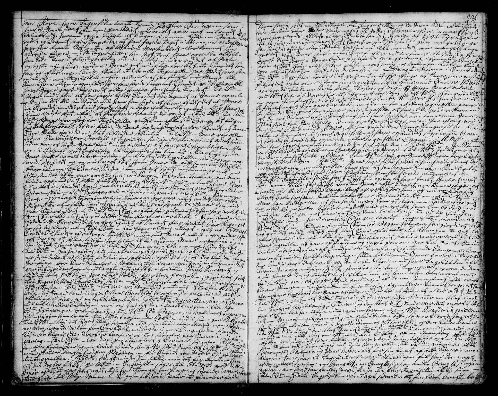 Ytre Sogn tingrett, AV/SAB-A-2601/1/F/Fa/L0045b: Tingbok (justisprotokoll), 1806-1810, s. 295b-296a