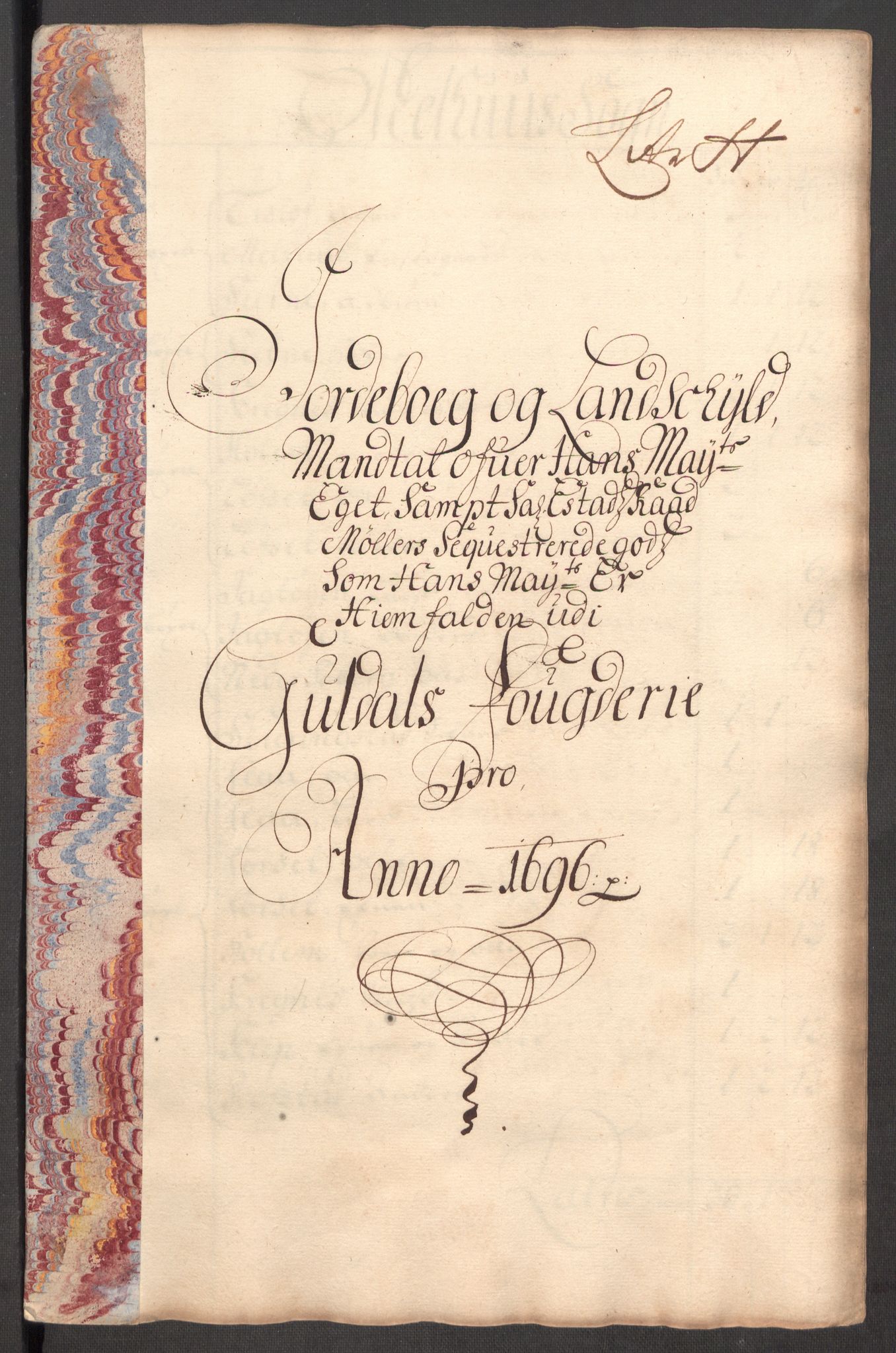Rentekammeret inntil 1814, Reviderte regnskaper, Fogderegnskap, RA/EA-4092/R60/L3946: Fogderegnskap Orkdal og Gauldal, 1696, s. 360