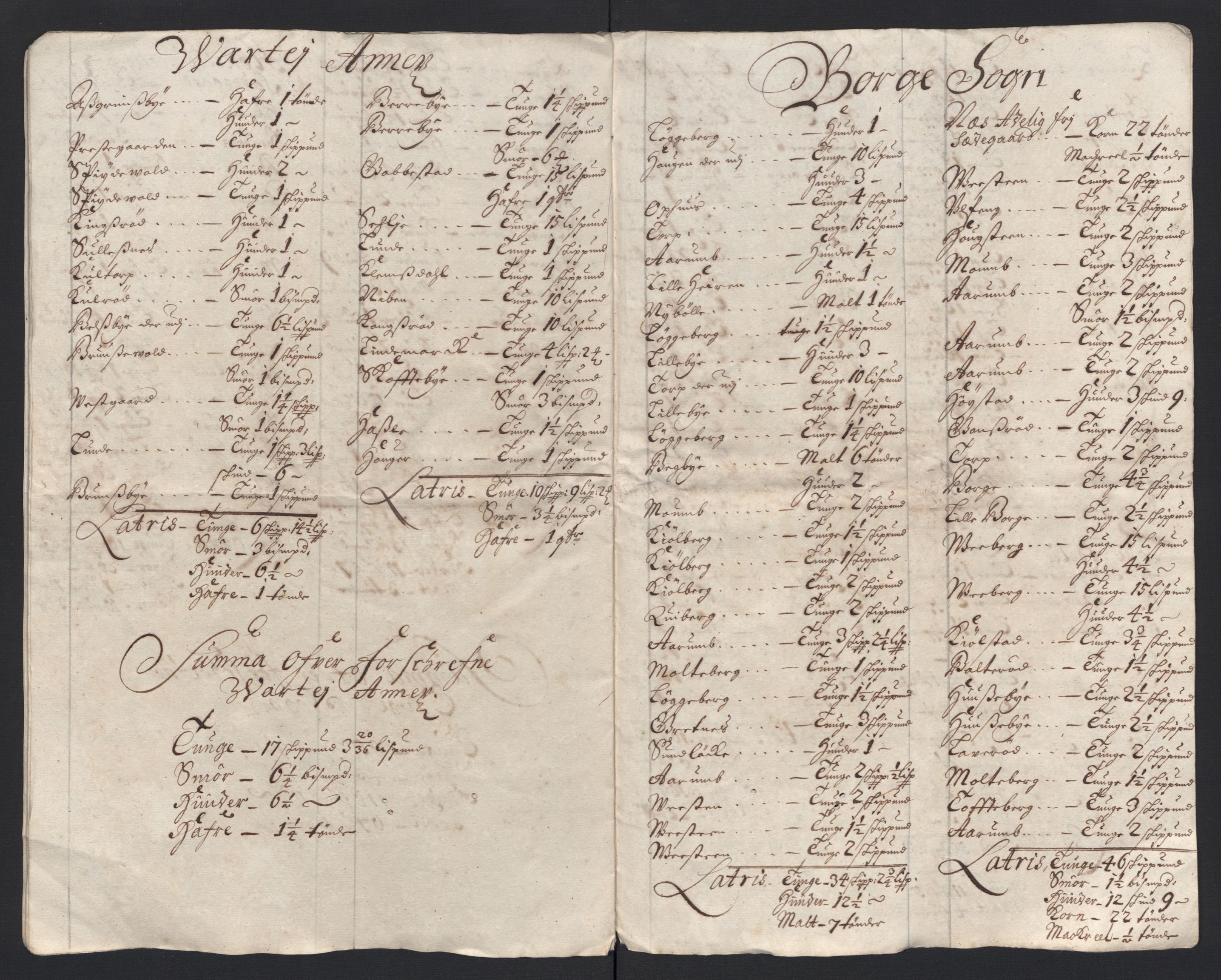 Rentekammeret inntil 1814, Reviderte regnskaper, Fogderegnskap, AV/RA-EA-4092/R04/L0129: Fogderegnskap Moss, Onsøy, Tune, Veme og Åbygge, 1700, s. 559