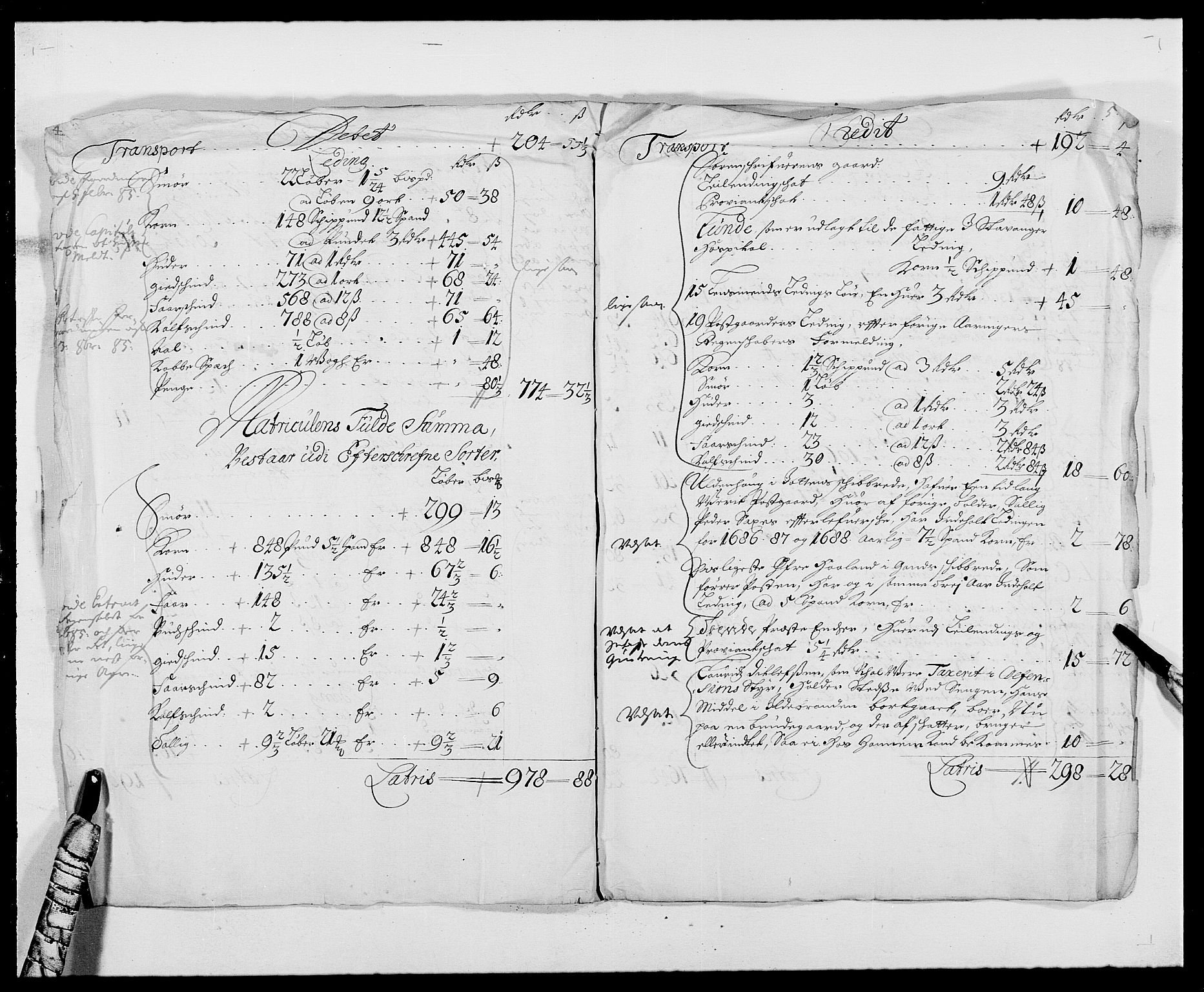 Rentekammeret inntil 1814, Reviderte regnskaper, Fogderegnskap, RA/EA-4092/R46/L2726: Fogderegnskap Jæren og Dalane, 1686-1689, s. 241