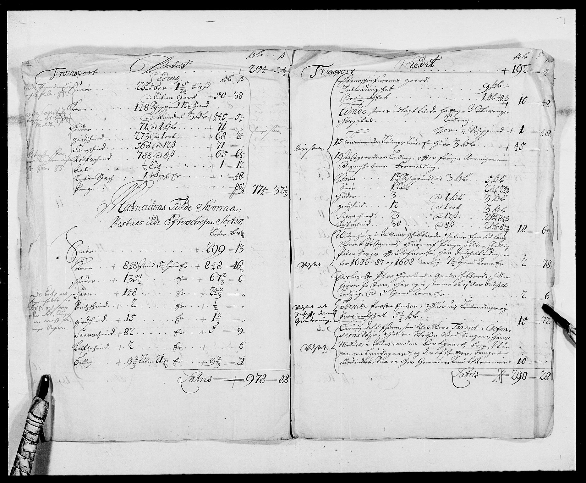 Rentekammeret inntil 1814, Reviderte regnskaper, Fogderegnskap, AV/RA-EA-4092/R46/L2726: Fogderegnskap Jæren og Dalane, 1686-1689, s. 241