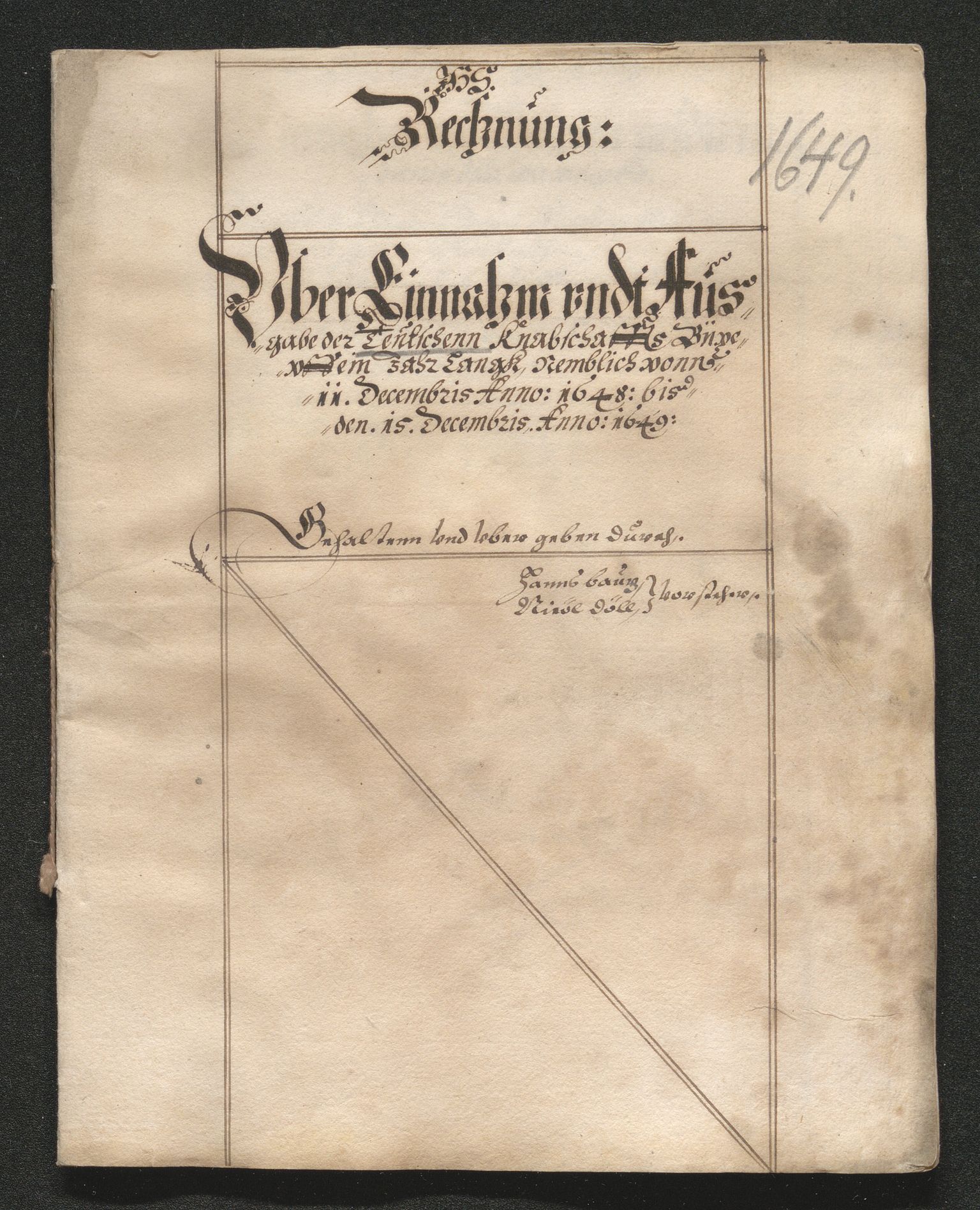 Kongsberg Sølvverk 1623-1816, SAKO/EA-3135/001/D/Di/Dib/L0004: Regnskaper for knappschaftkassen , 1630-1663, s. 121