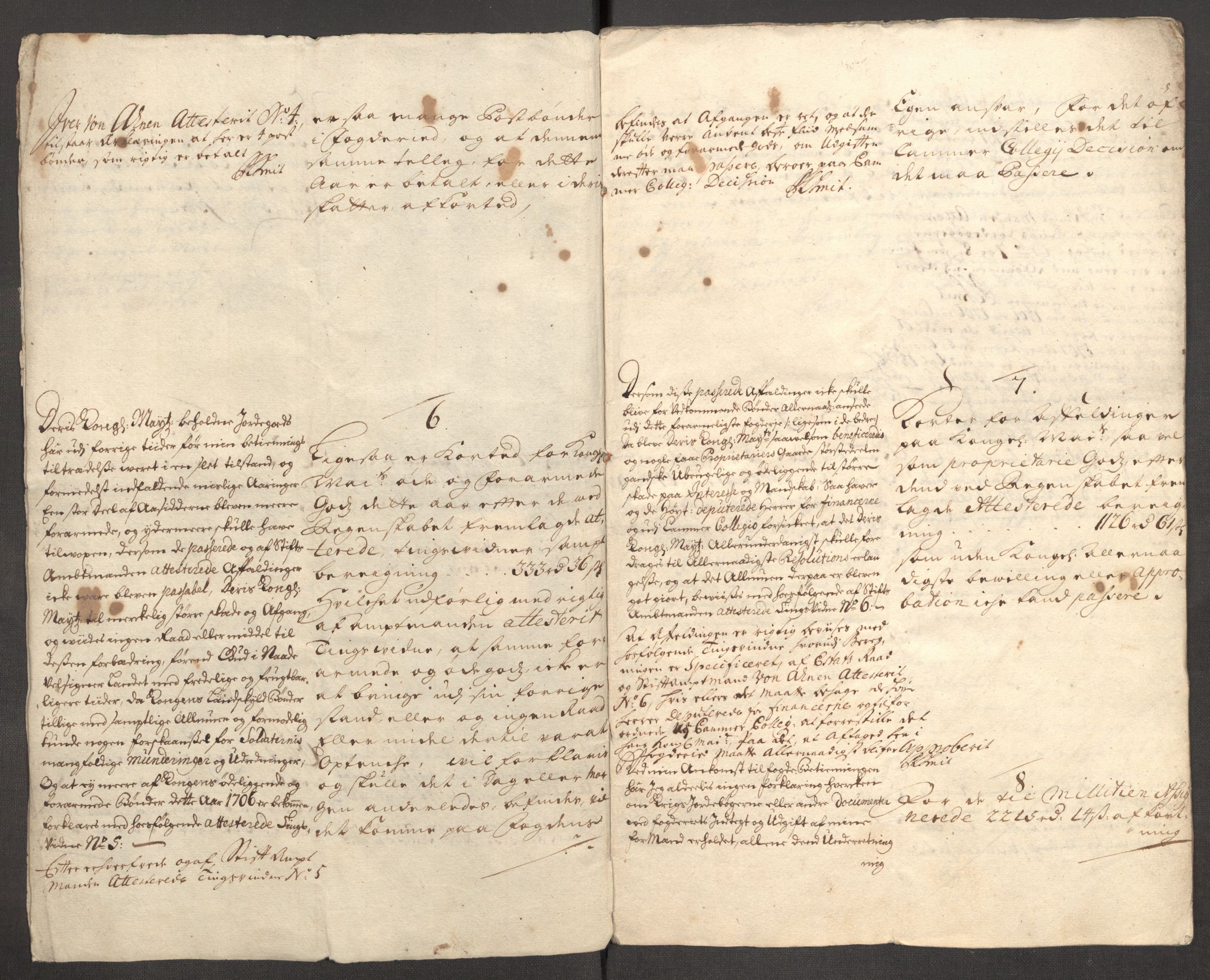 Rentekammeret inntil 1814, Reviderte regnskaper, Fogderegnskap, RA/EA-4092/R63/L4317: Fogderegnskap Inderøy, 1709, s. 271