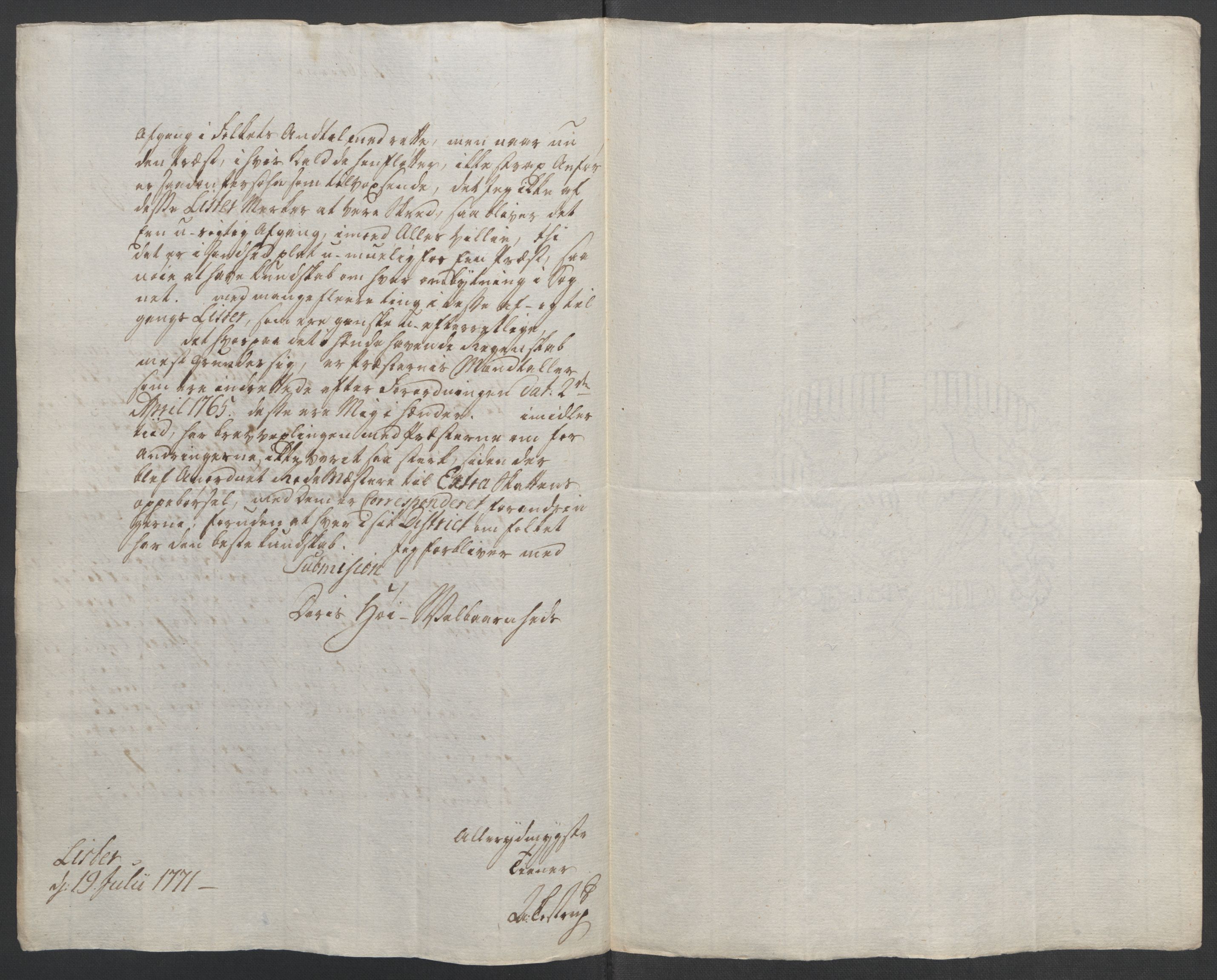 Rentekammeret inntil 1814, Reviderte regnskaper, Fogderegnskap, RA/EA-4092/R45/L2704: Ekstraskatten Lista og Mandal, 1762-1768, s. 237