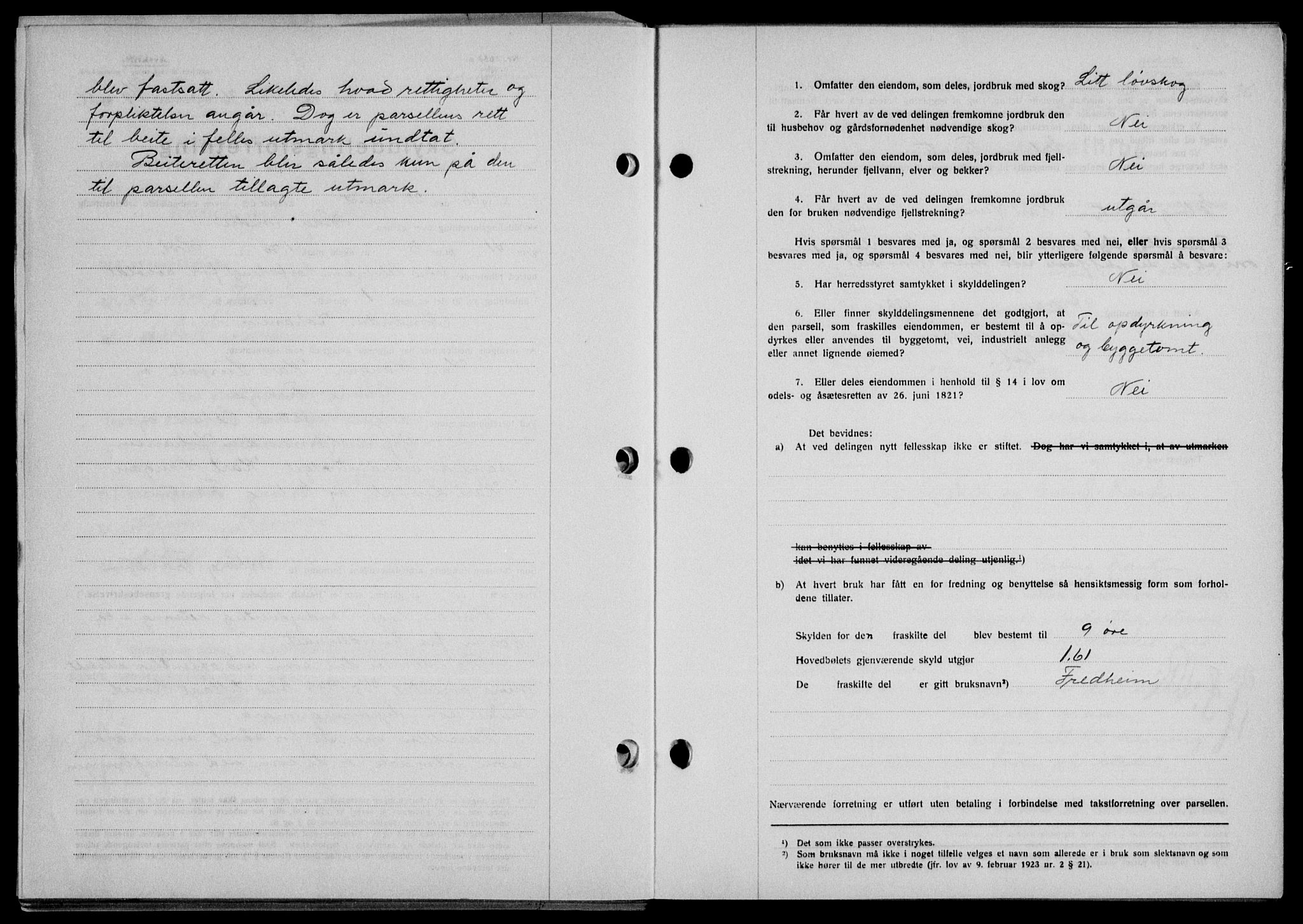 Lofoten sorenskriveri, SAT/A-0017/1/2/2C/L0001a: Pantebok nr. 1a, 1936-1937, Dagboknr: 1596/1936