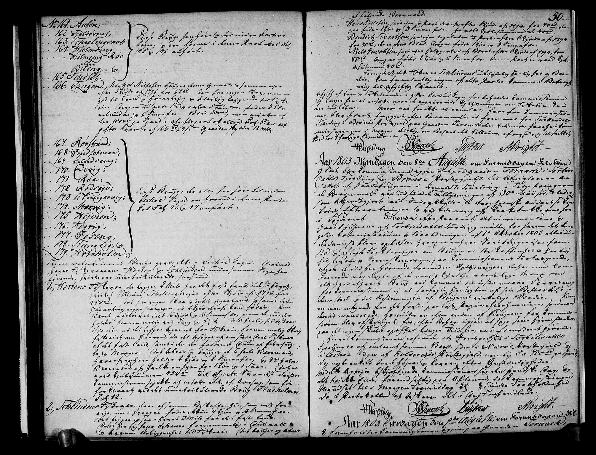 Rentekammeret inntil 1814, Realistisk ordnet avdeling, AV/RA-EA-4070/N/Ne/Nea/L0153: Namdalen fogderi. Deliberasjonsprotokoll, 1803, s. 51