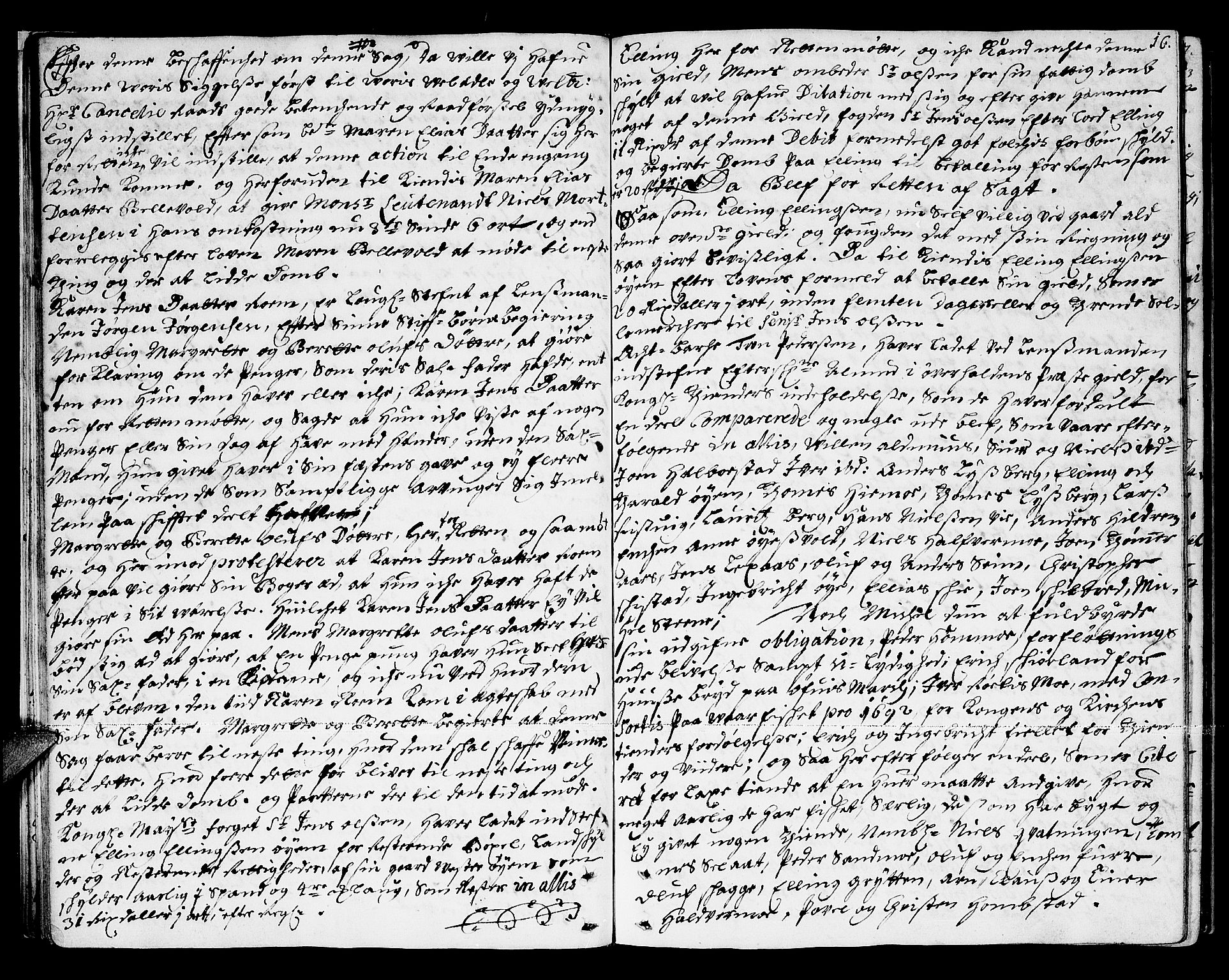 Namdal sorenskriveri, AV/SAT-A-4133/1/1/1A/L0002: Tingbok, 1693-1699, s. 15b-16a