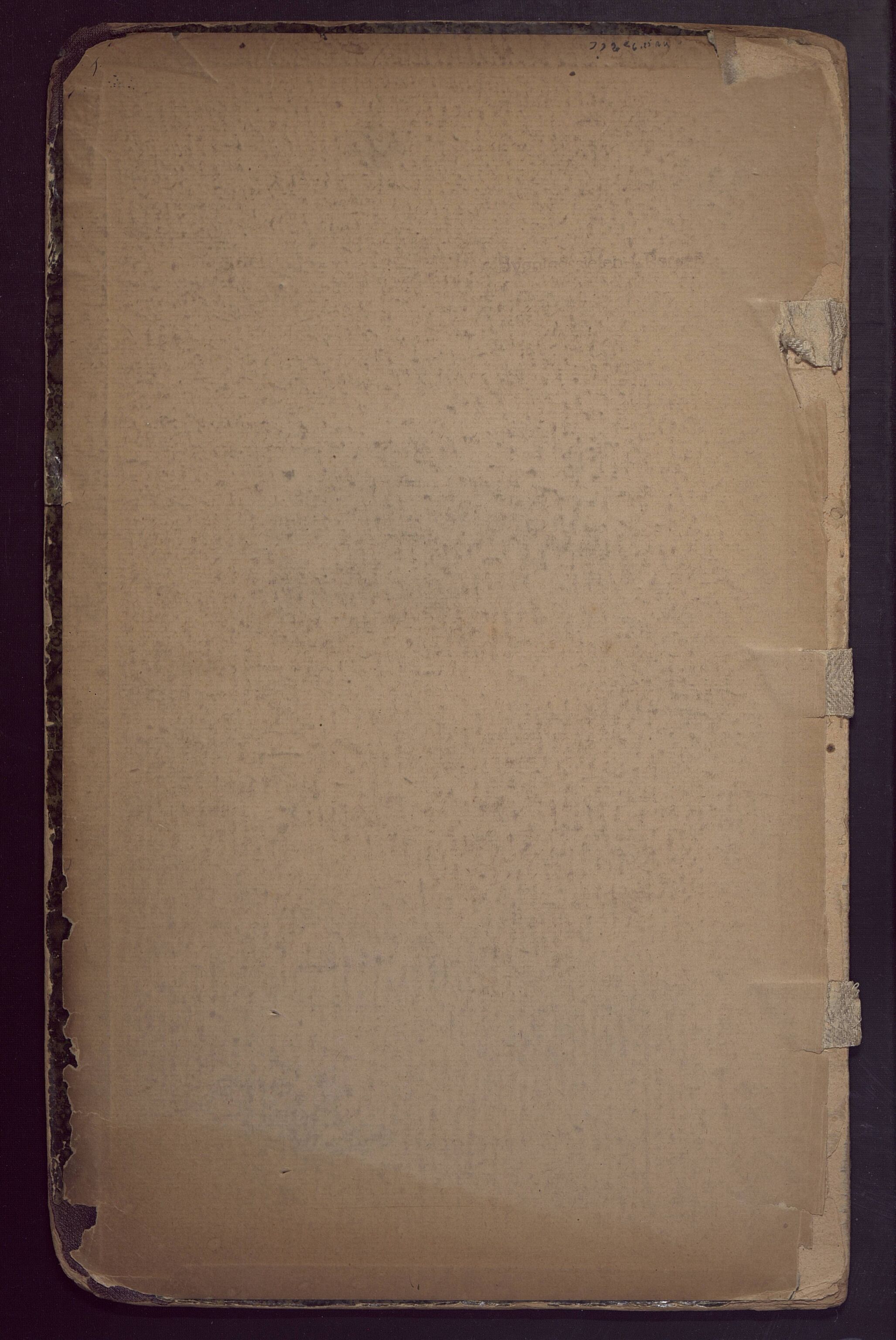 Bergen kommune. Bygningssjefen, BBA/A-0430.1/A/Aa/L0001: Forhandlingsprotokoll, 1830-1899