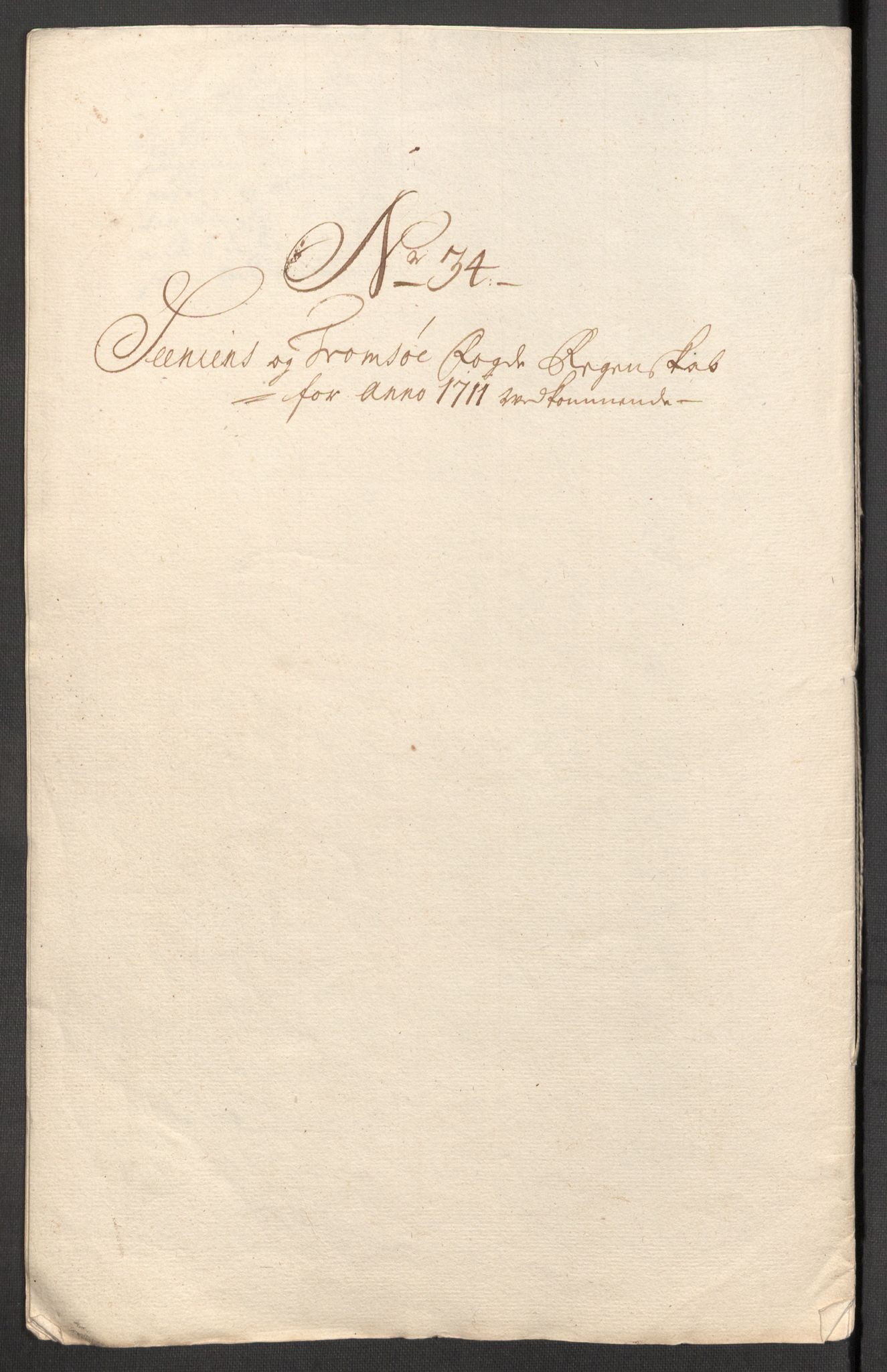 Rentekammeret inntil 1814, Reviderte regnskaper, Fogderegnskap, AV/RA-EA-4092/R68/L4758: Fogderegnskap Senja og Troms, 1711-1712, s. 247