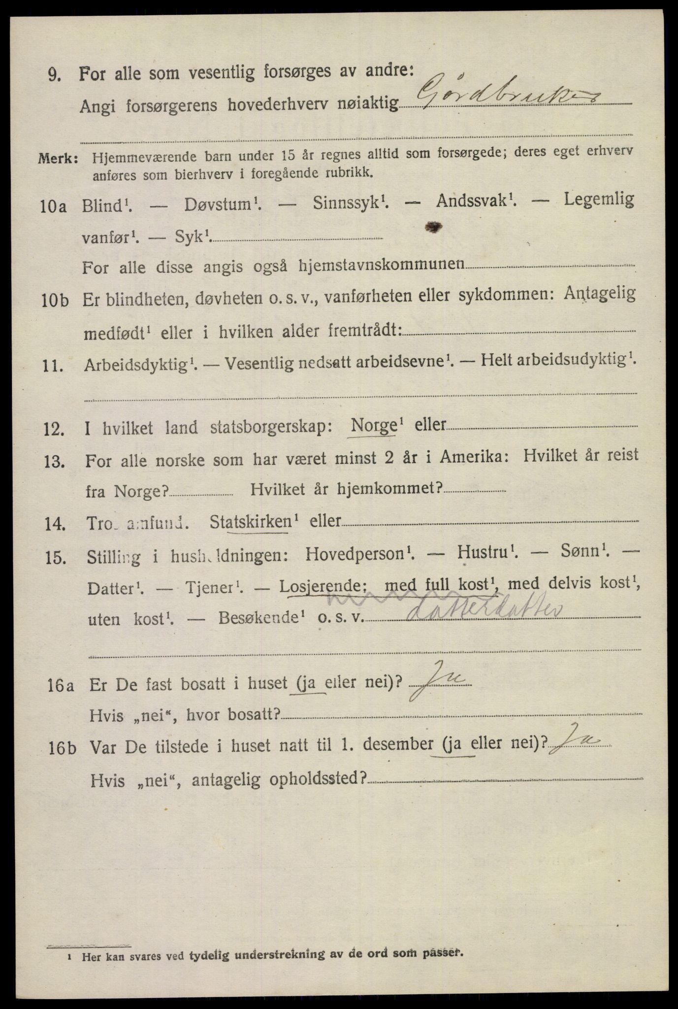 SAKO, Folketelling 1920 for 0813 Eidanger herred, 1920, s. 4255