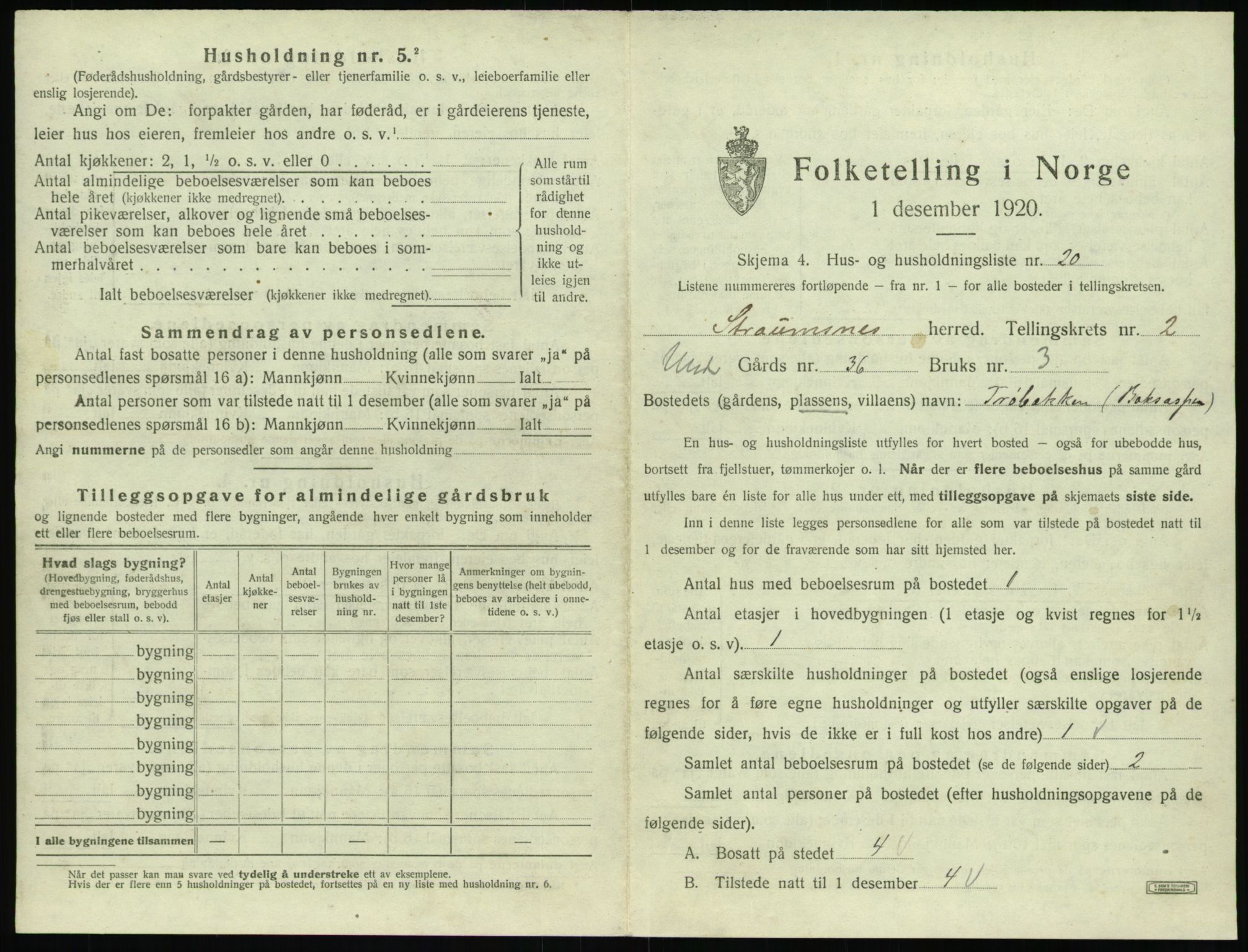 SAT, Folketelling 1920 for 1559 Straumsnes herred, 1920, s. 143