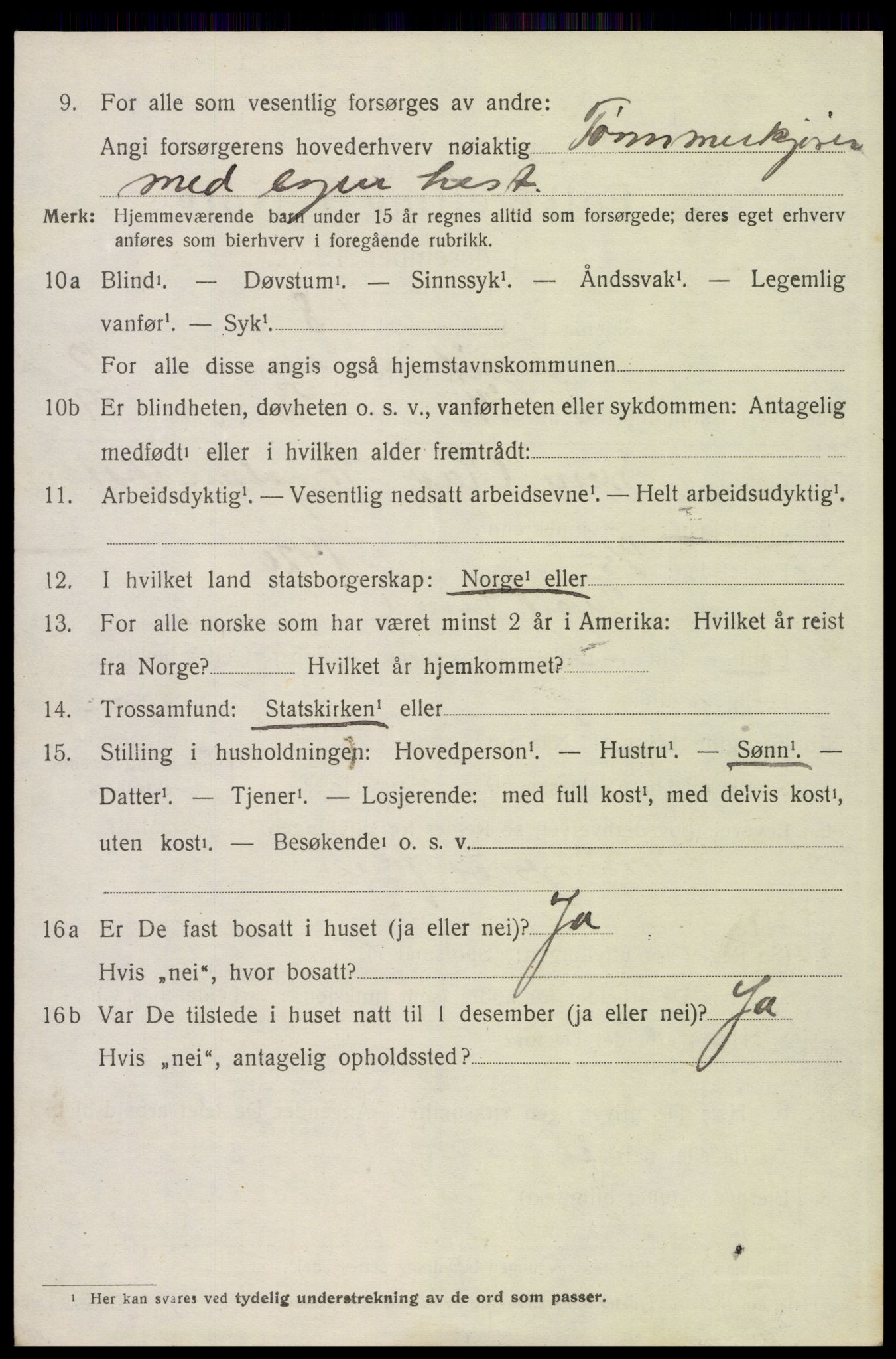 SAH, Folketelling 1920 for 0428 Trysil herred, 1920, s. 7582