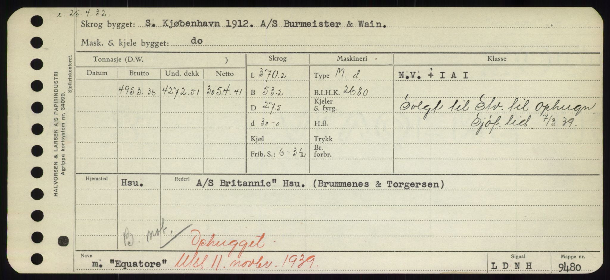 Sjøfartsdirektoratet med forløpere, Skipsmålingen, AV/RA-S-1627/H/Hd/L0009: Fartøy, E, s. 461